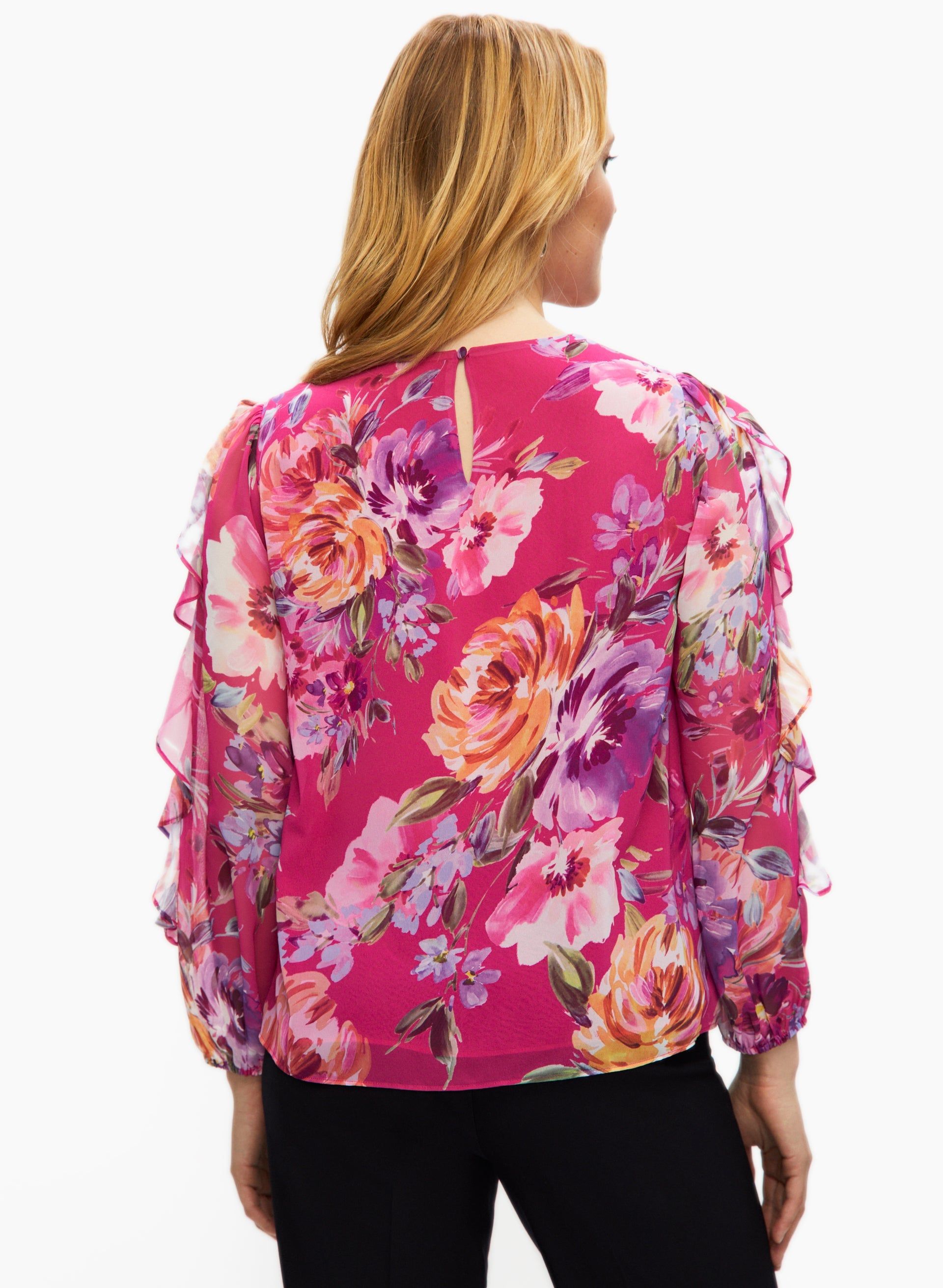 Floral Print Blouse sold by Laura product image thumbnail 4
