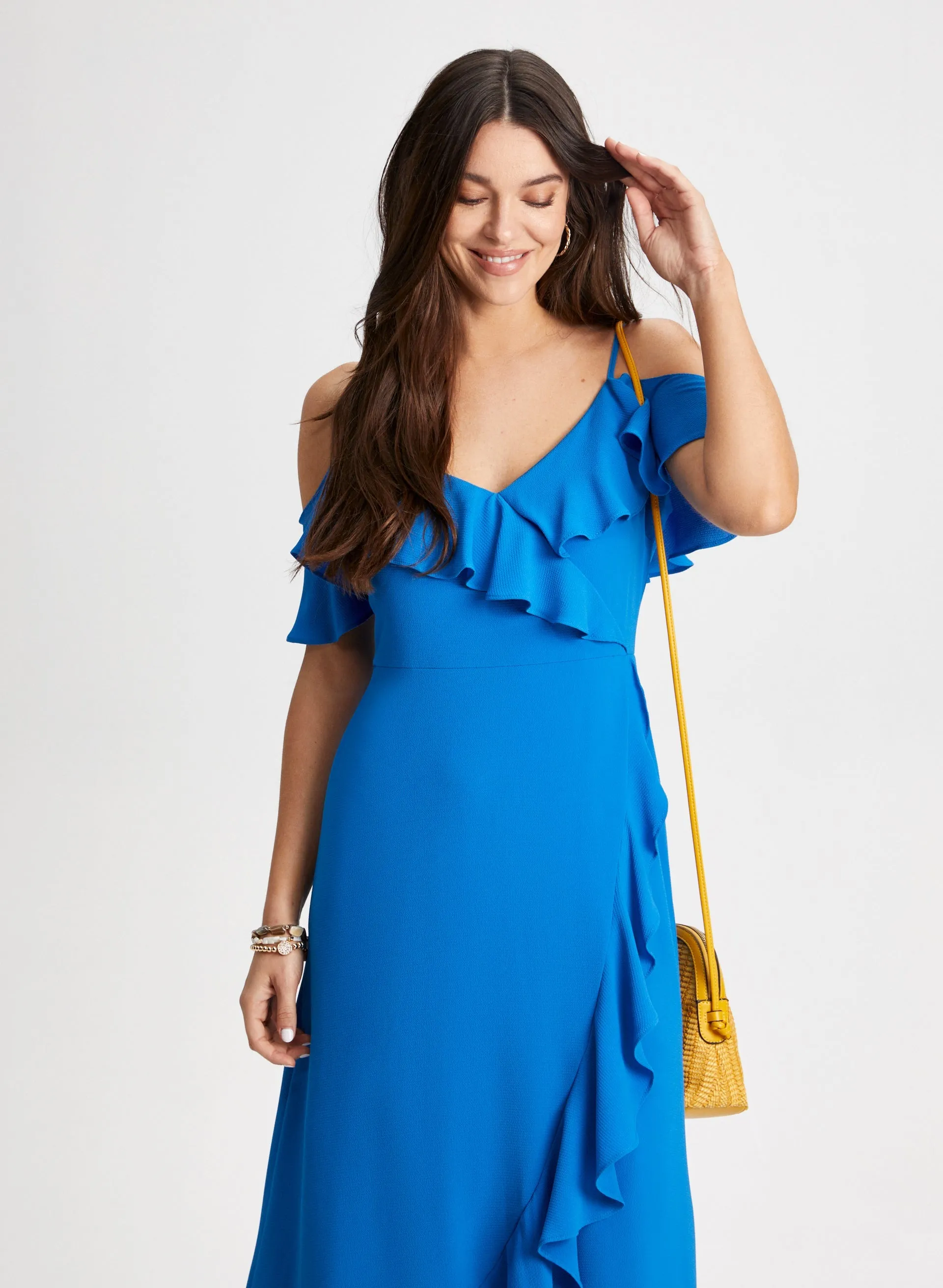 Ruffle Midi Dress sold by Laura product image thumbnail 5