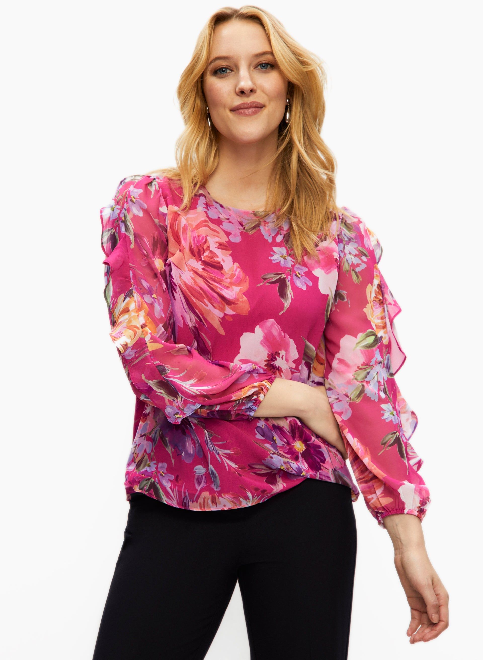 Floral Print Blouse sold by Laura