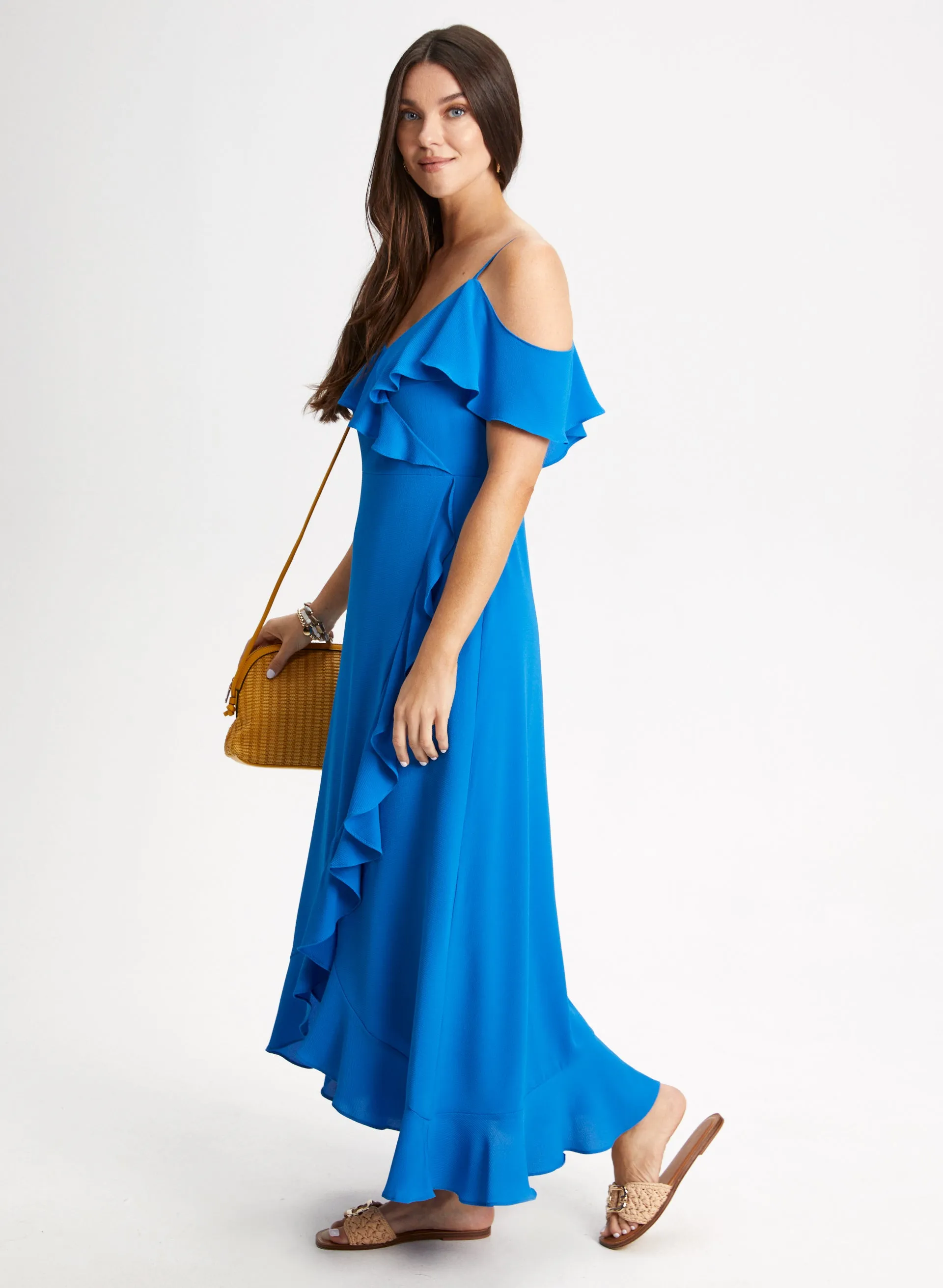 Ruffle Midi Dress sold by Laura product image thumbnail 3