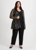 Zebra Print Tunic & City Fit Pants sold by Laura