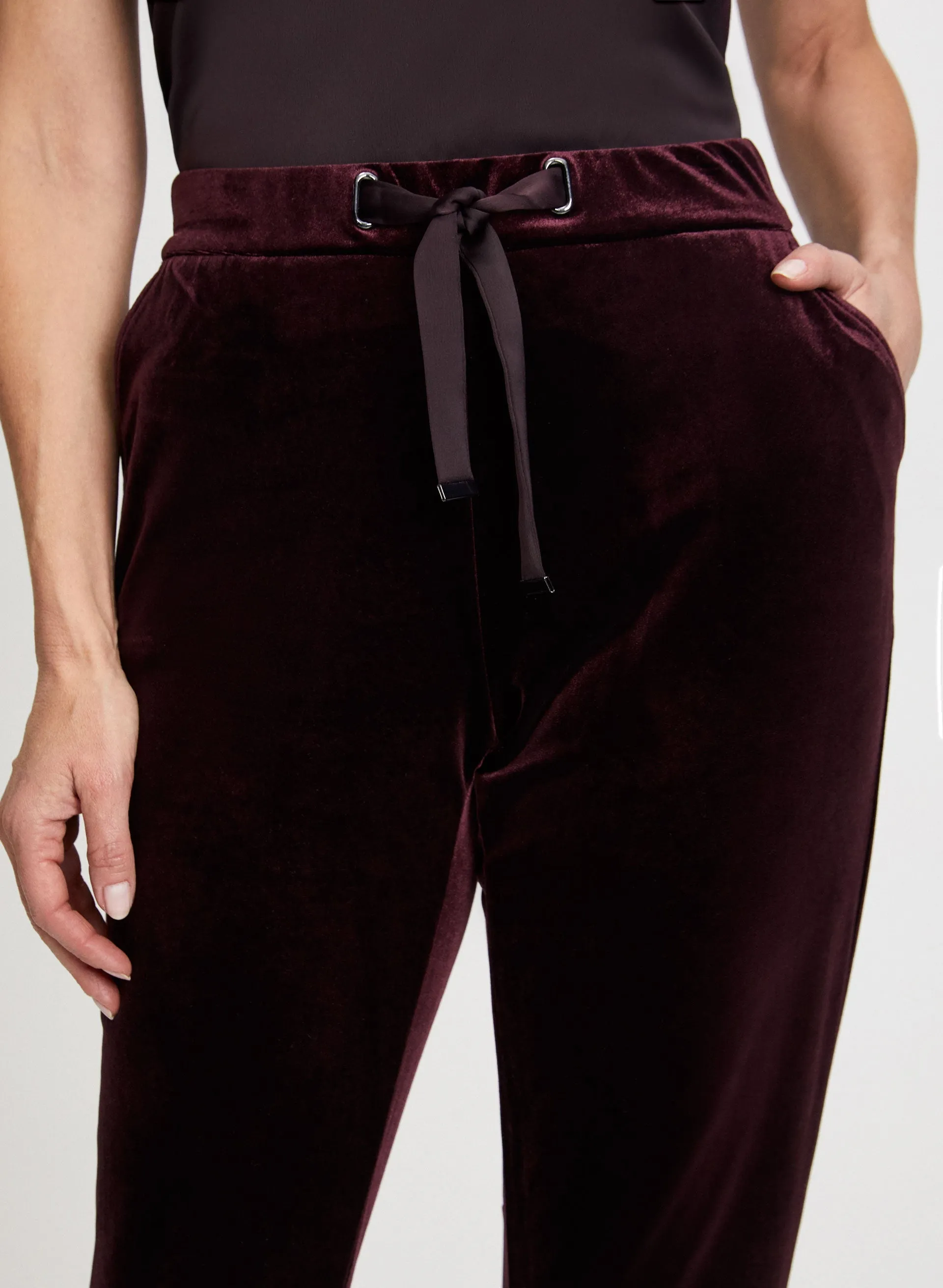 Velour Straight Leg Pull-On Pants sold by Laura product image thumbnail 5