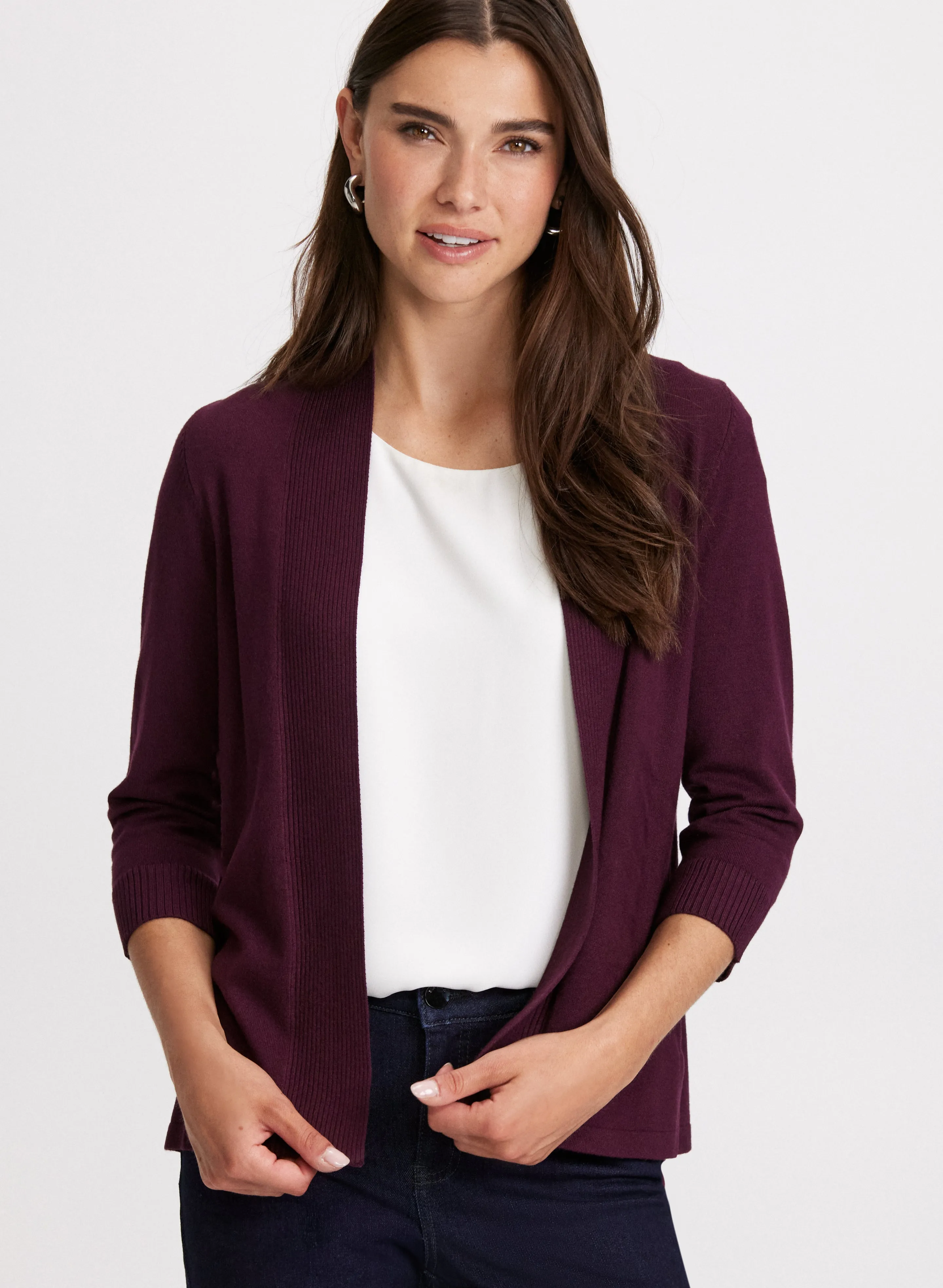 Pointelle Stitch Cardigan sold by Laura