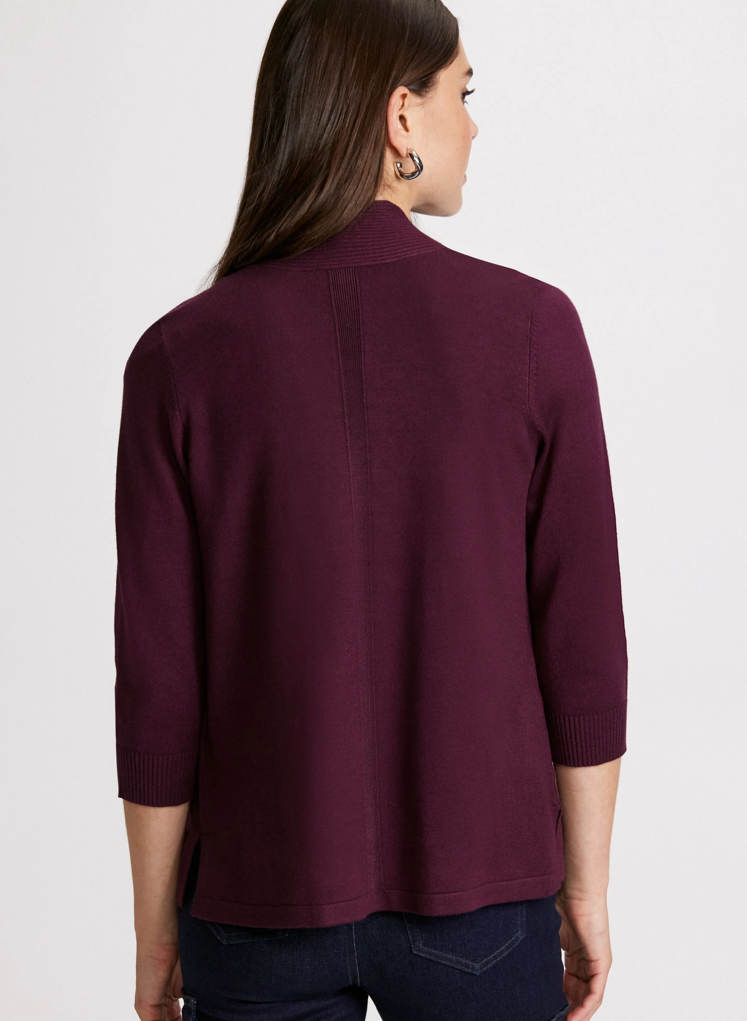 Pointelle Stitch Cardigan sold by Laura product image thumbnail 4