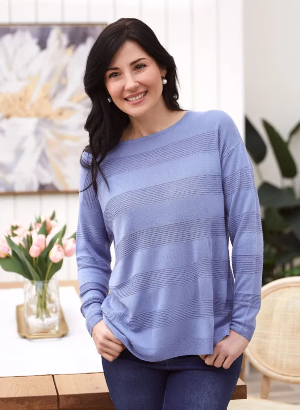 Ottoman Striped Sweater sold by Laura