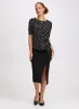 Side-Tie Polka Dot Top sold by Laura