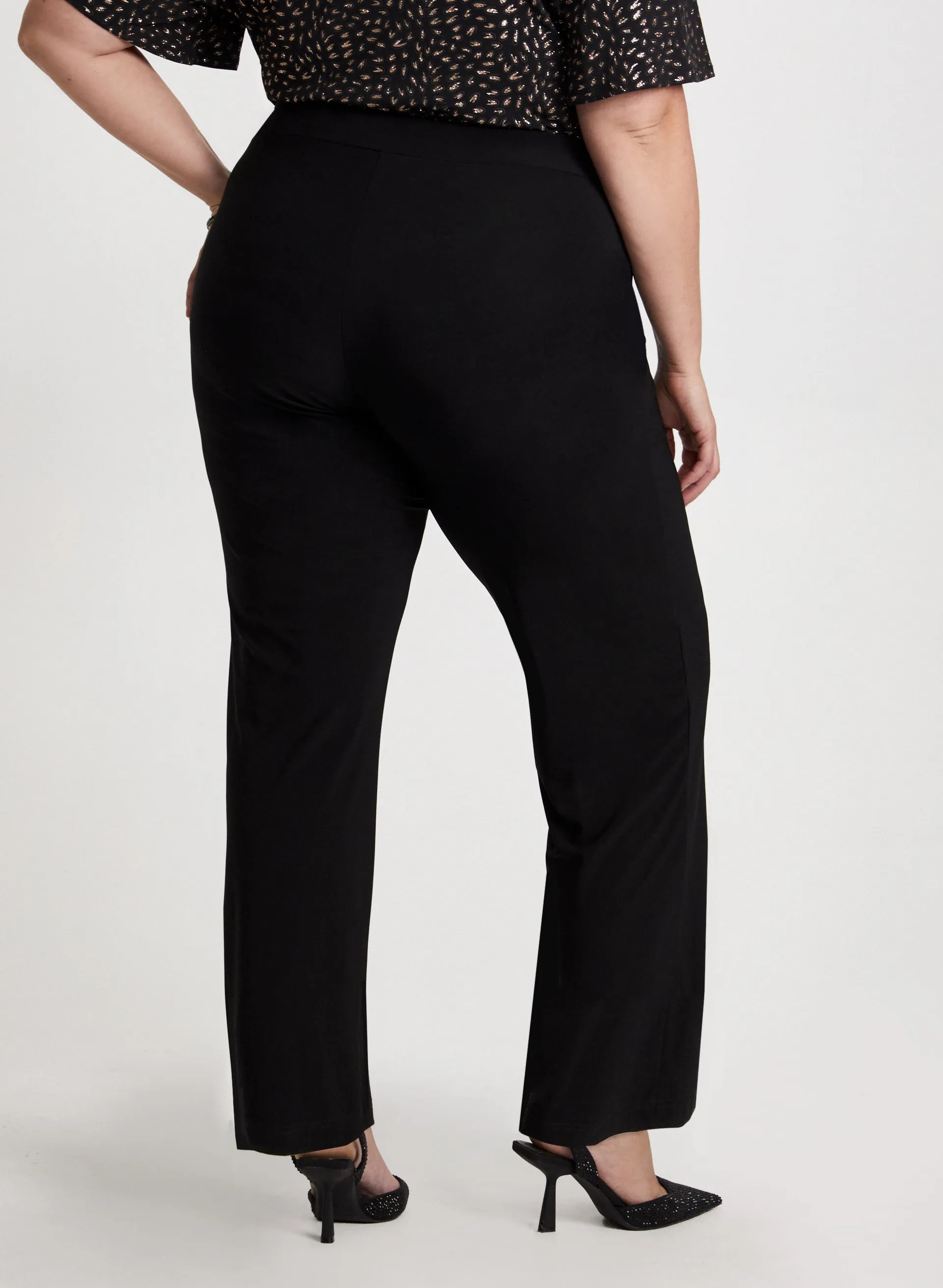 Olivia Pull-On Wide-Leg Pants - Short sold by Laura product image thumbnail 2