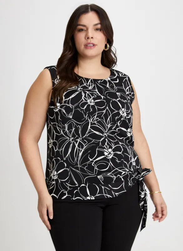 Tie Detail Sleeveless Top sold by Laura