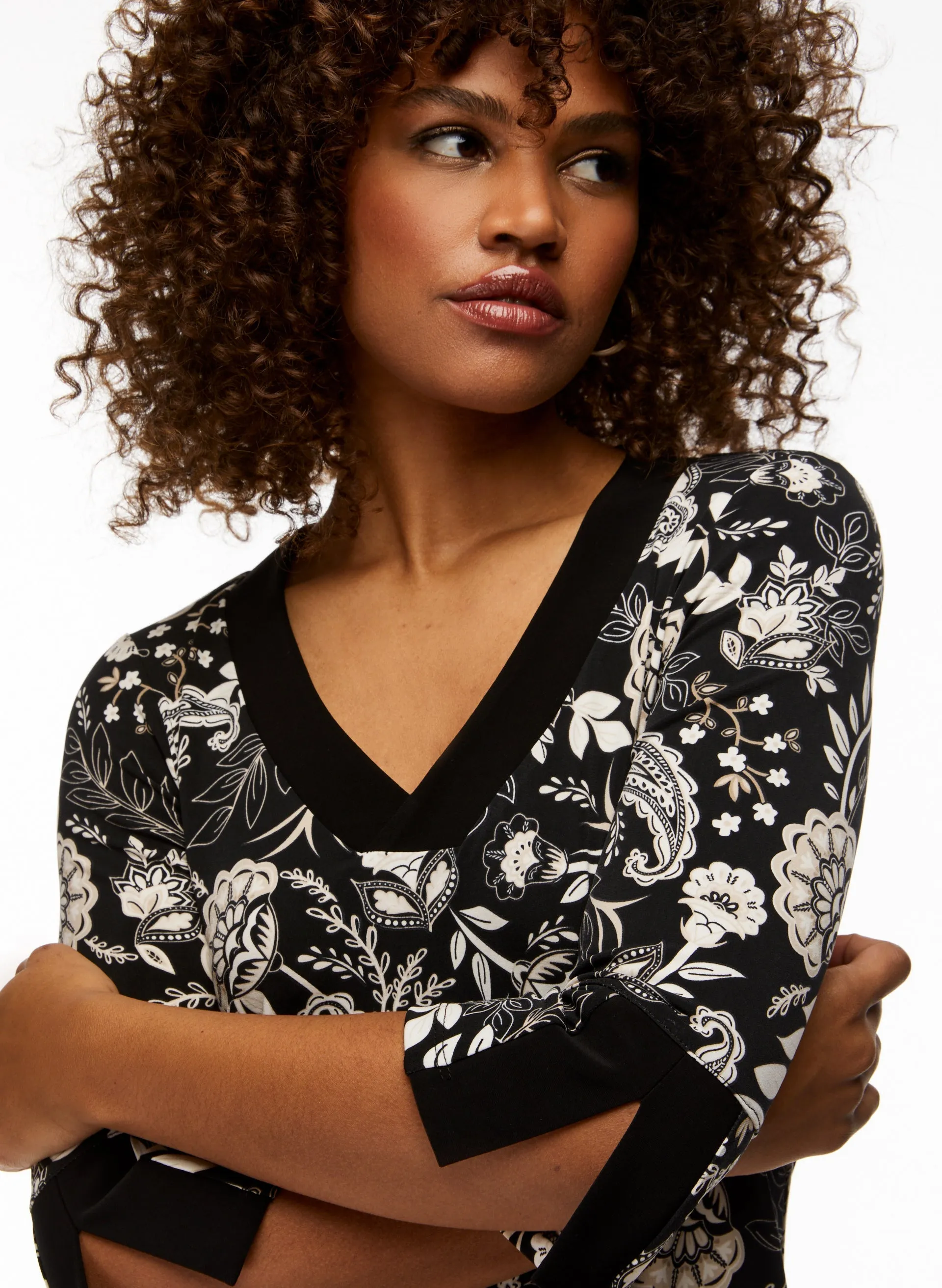 Paisley Print Dress sold by Laura product image thumbnail 4