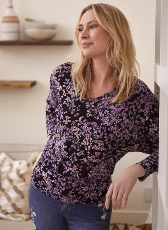 Floral Print Top sold by Laura