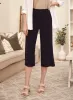 Wide Leg Pull-On Capris sold by Laura