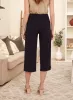 Wide Leg Pull-On Capris sold by Laura