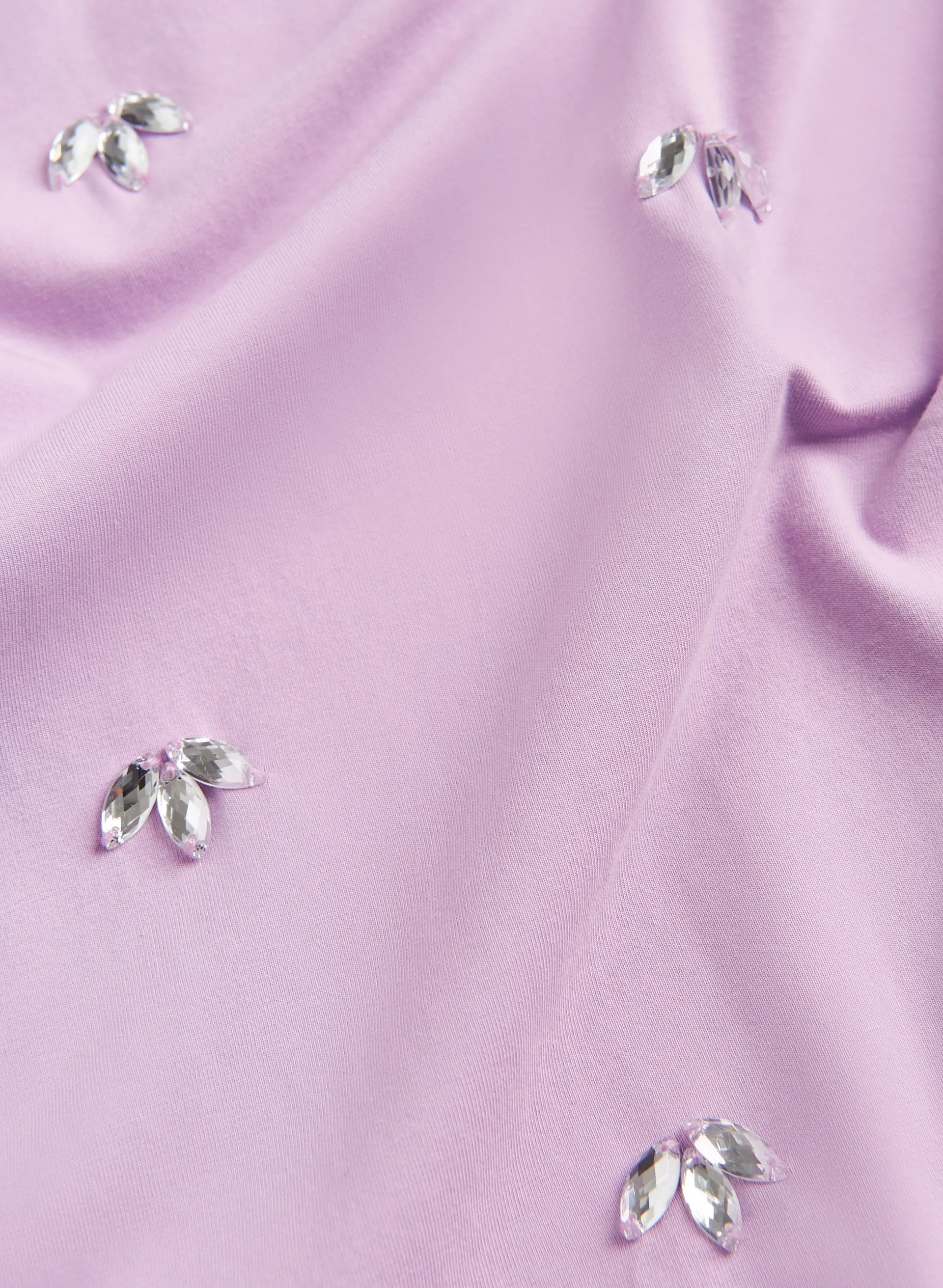 Stone Detail Short Sleeve Tee sold by Laura product image thumbnail 4