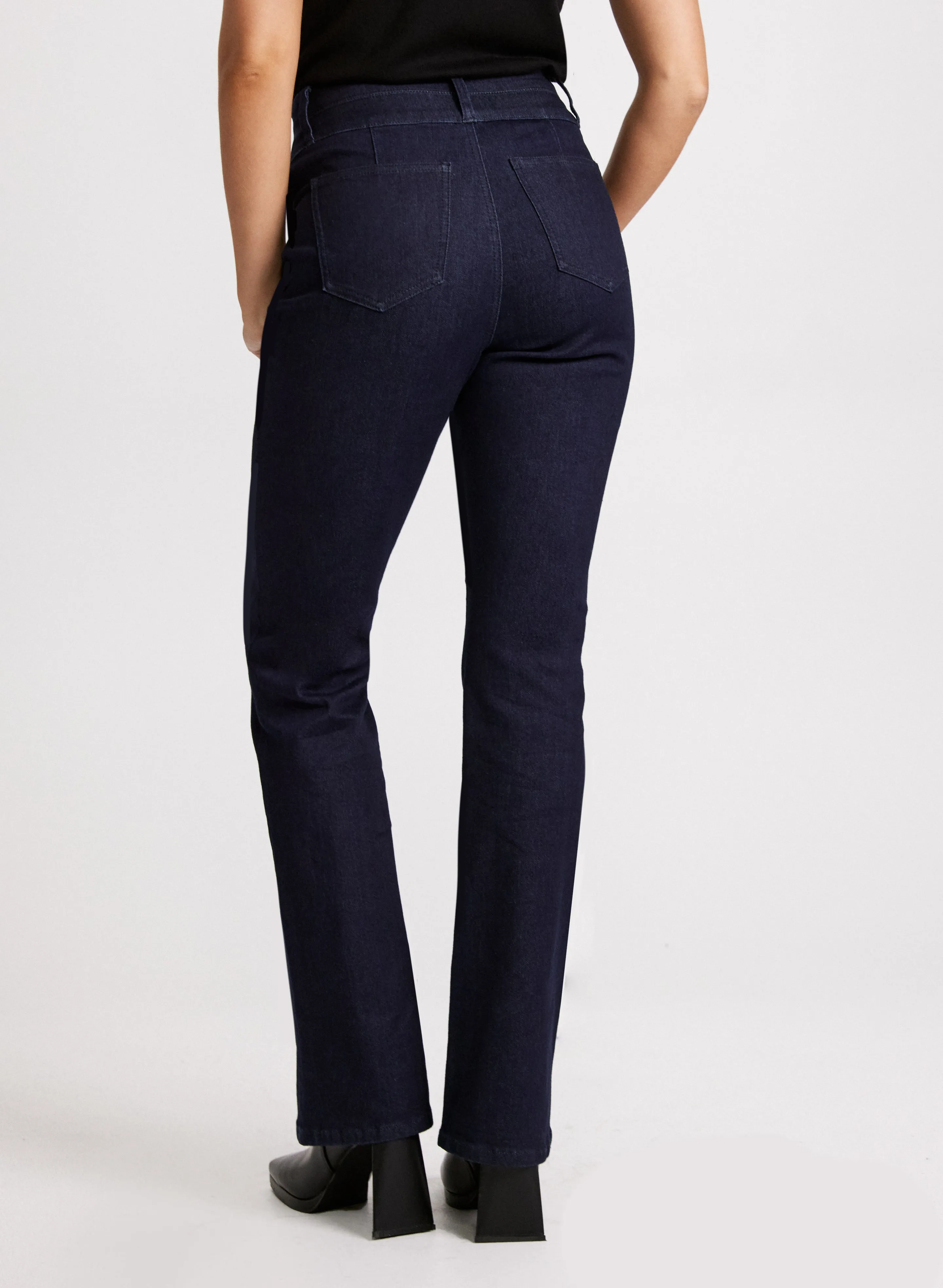 Flared Pintuck Jeans sold by Laura product image thumbnail 2