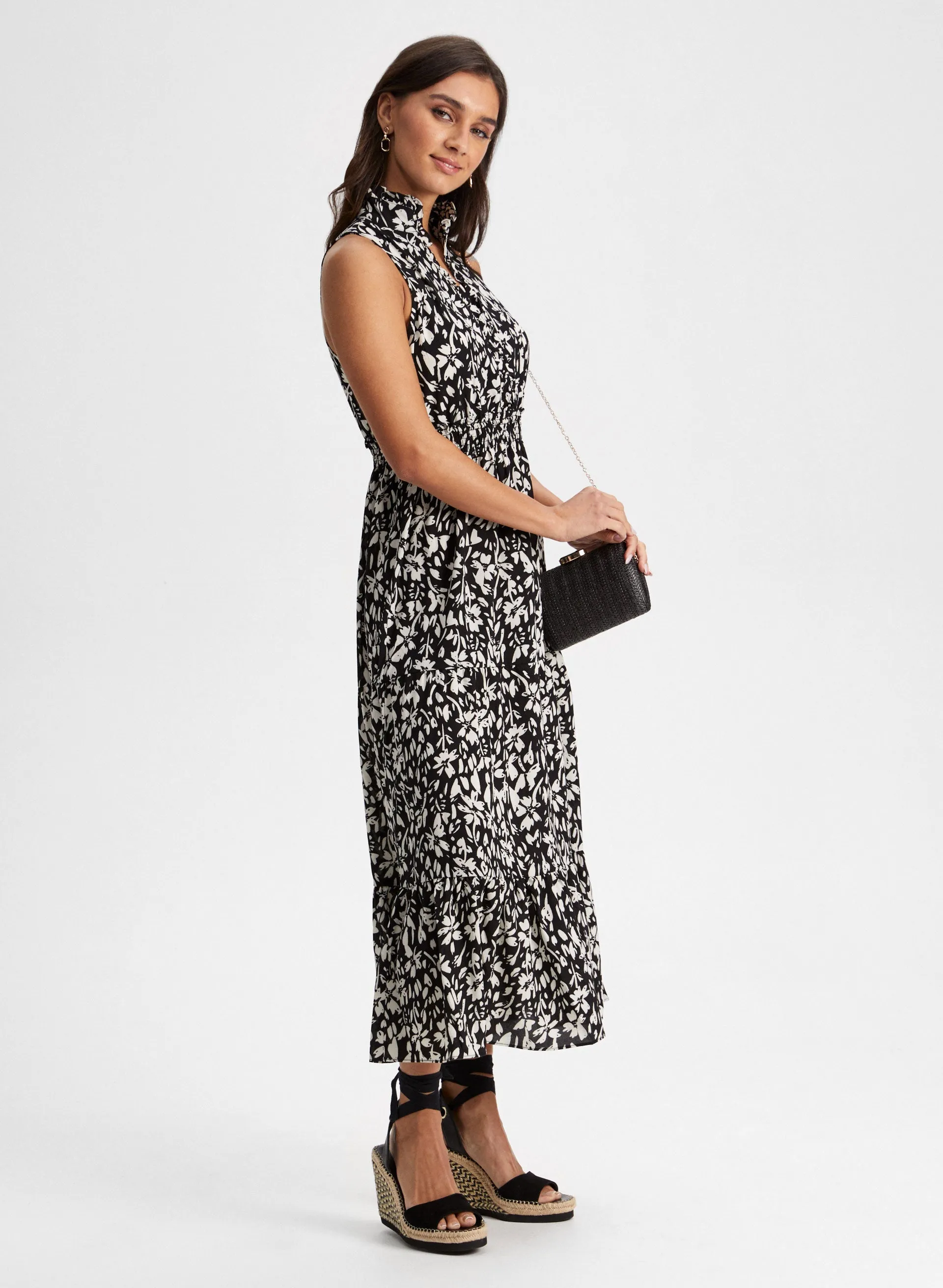 Floral Print Maxi Dress sold by Laura product image thumbnail 3