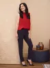 Sleeveless Mock Neck Blouse sold by Laura