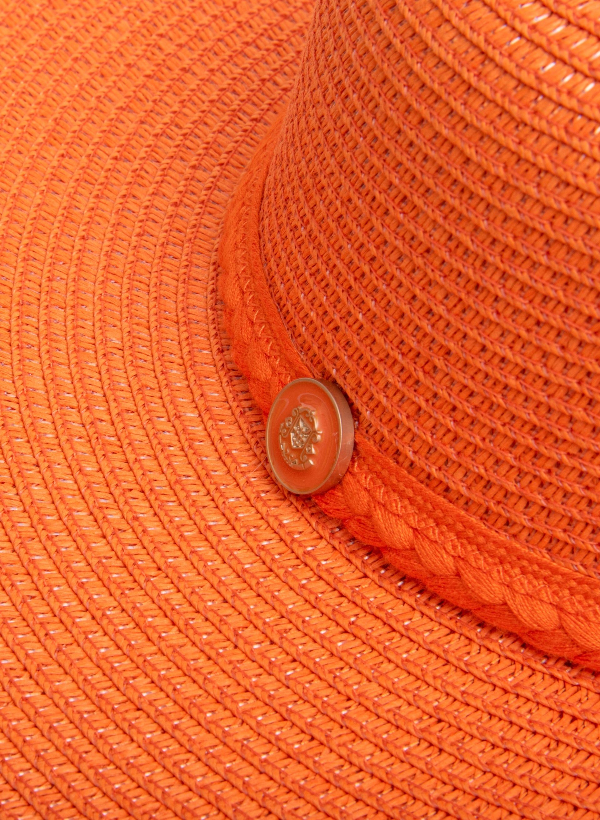 Wide Brim Chain Detail Straw Hat sold by Laura product image thumbnail 2