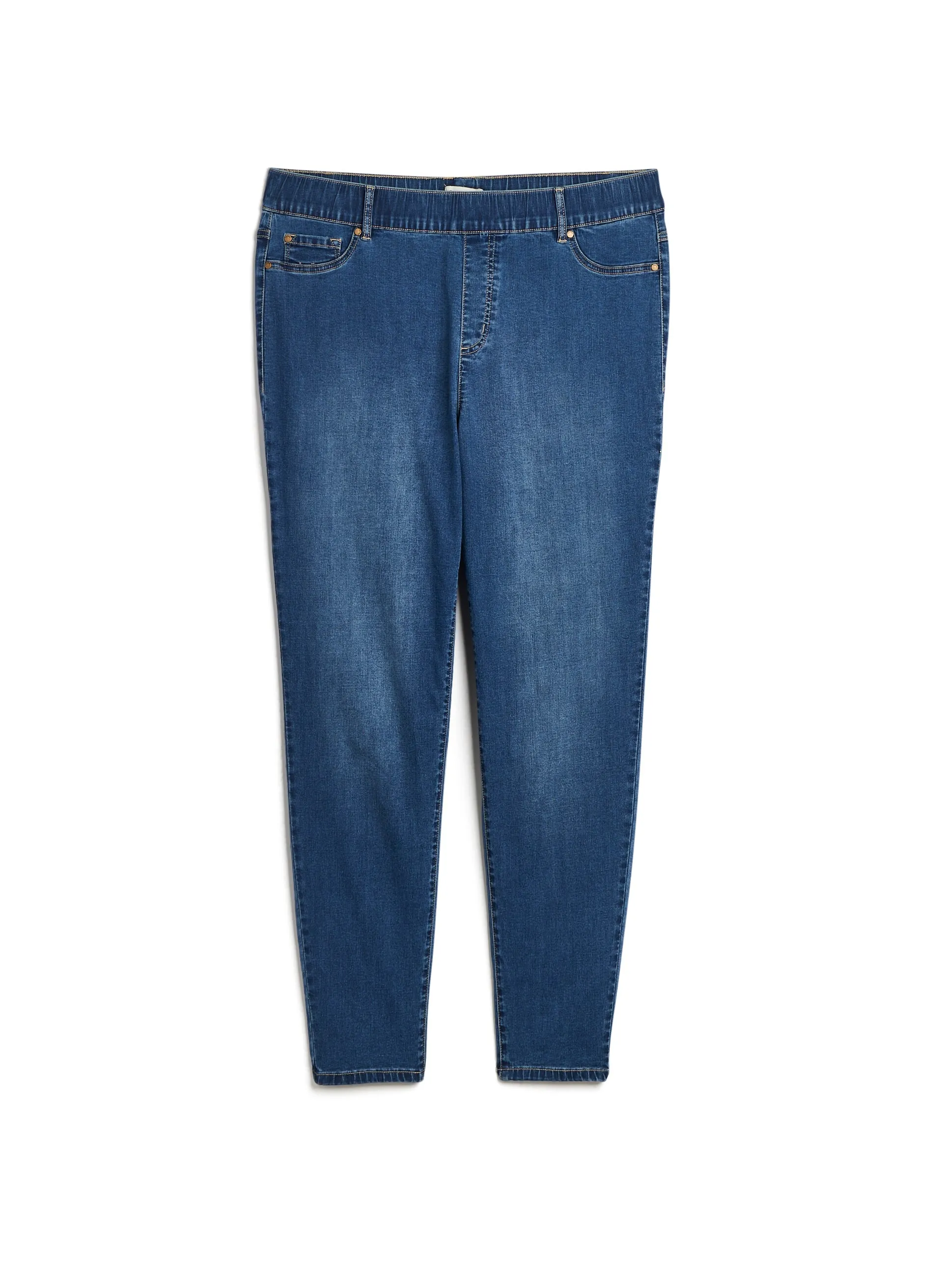 Slim Leg Pull-On Jeans sold by Laura product image thumbnail 5