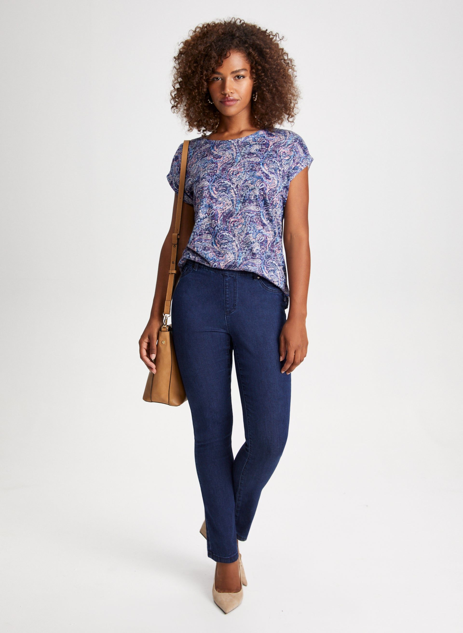 Paisley Print Tee sold by Laura product image thumbnail 3