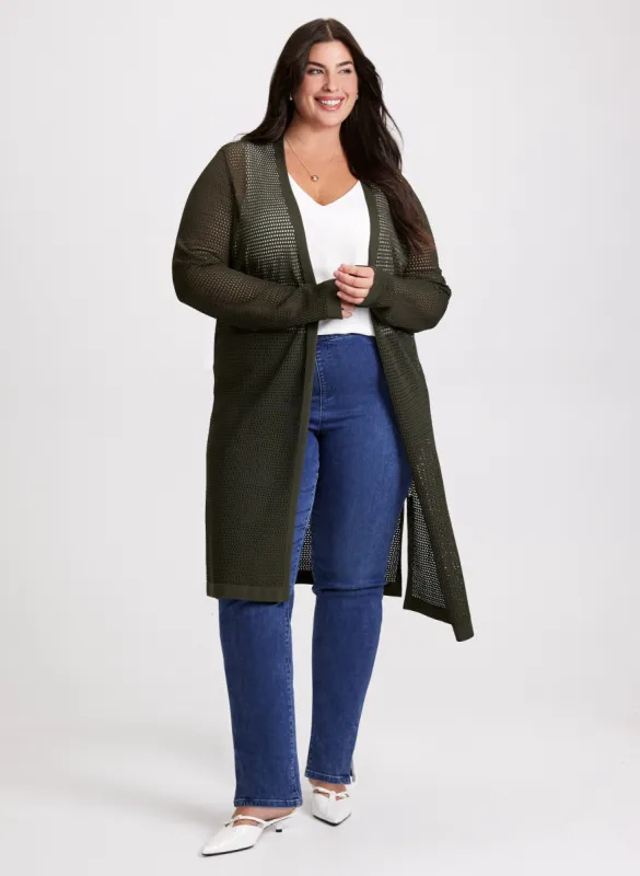 Long Cardigan & Pull-On Jeans sold by Laura