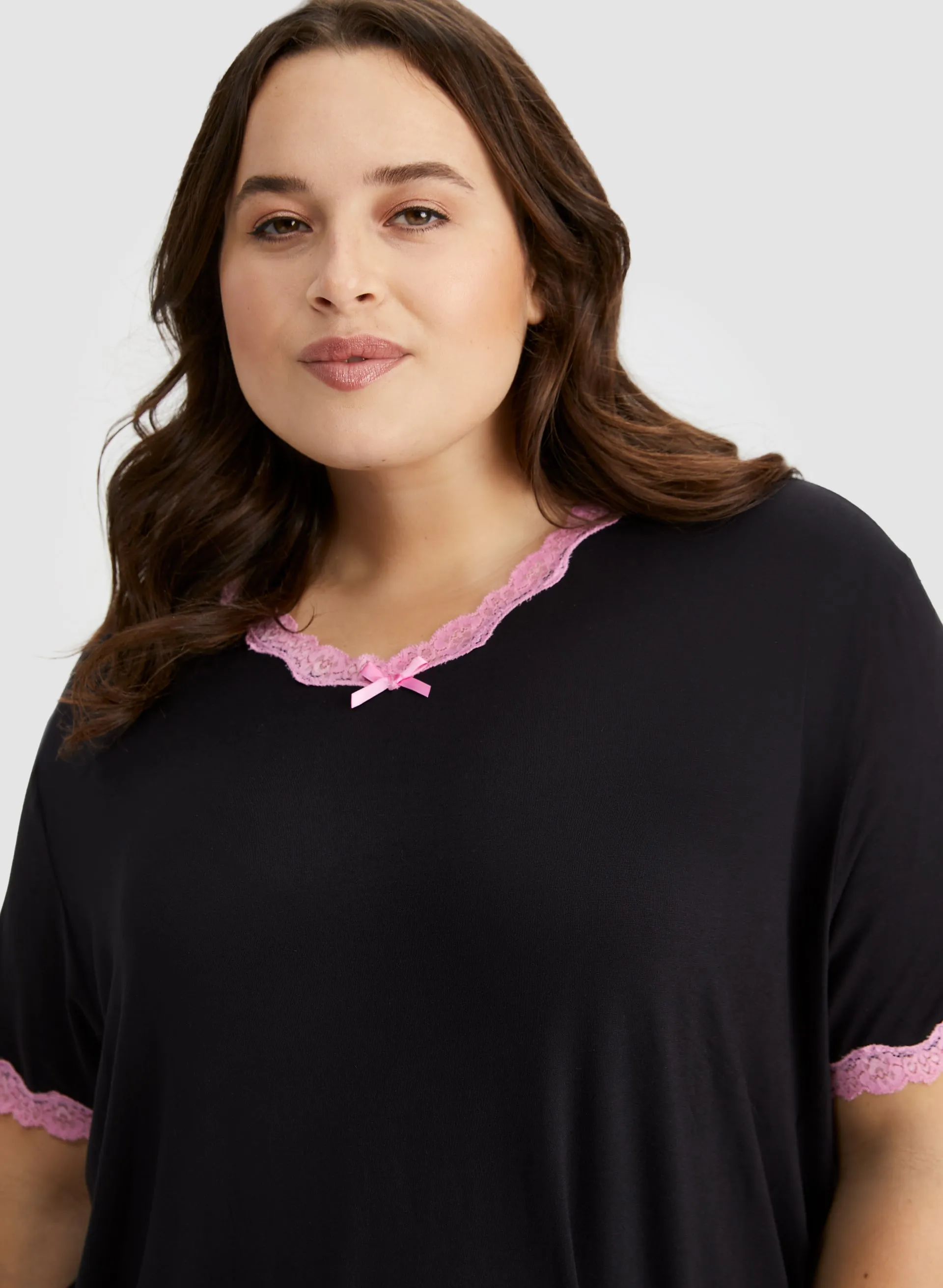 Lace Trim Pyjama Set sold by Laura product image thumbnail 4