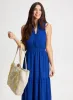 Sleeveless Ruffle Detail Maxi Dress sold by Laura