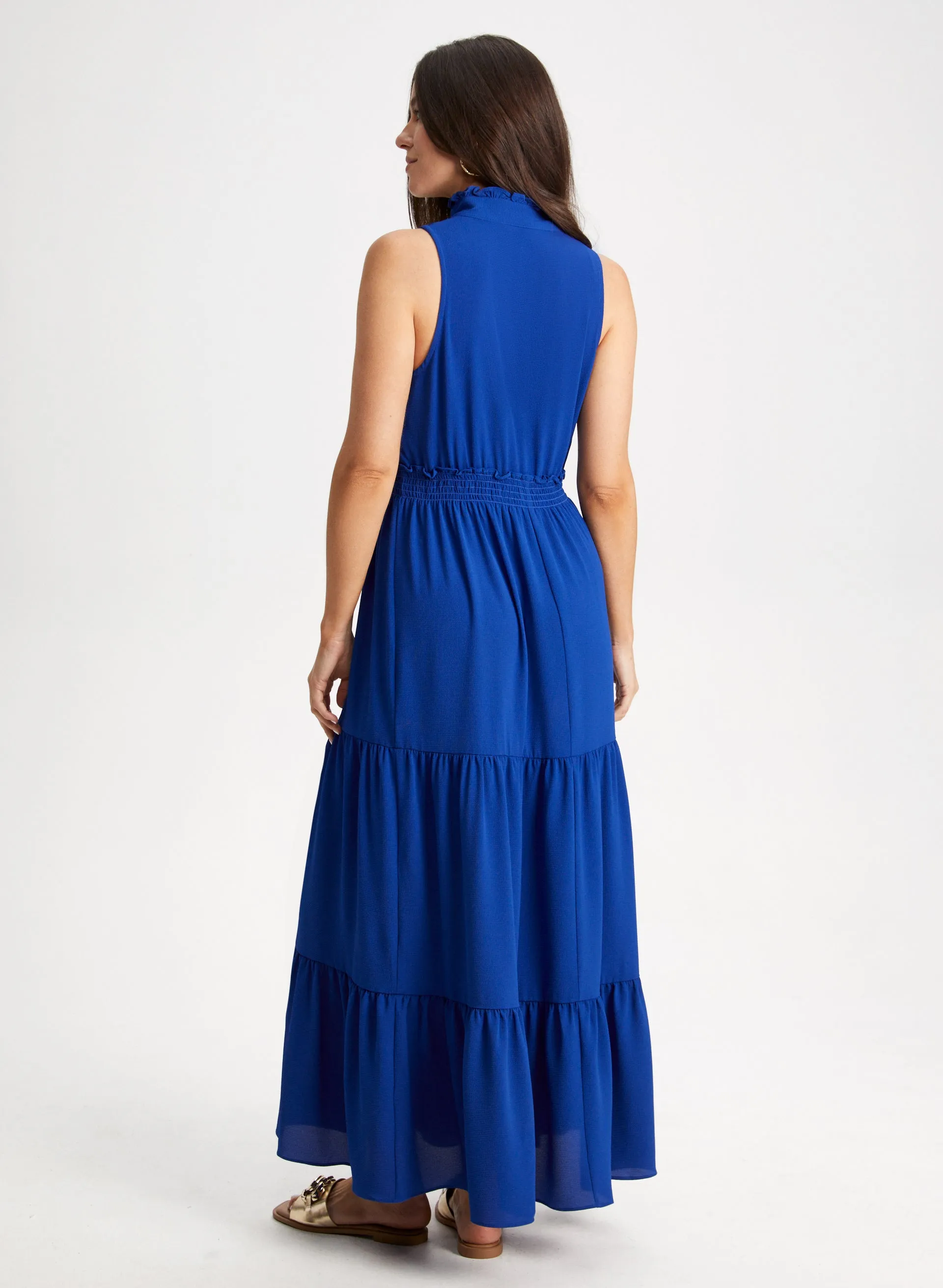 Sleeveless Ruffle Detail Maxi Dress sold by Laura product image thumbnail 2