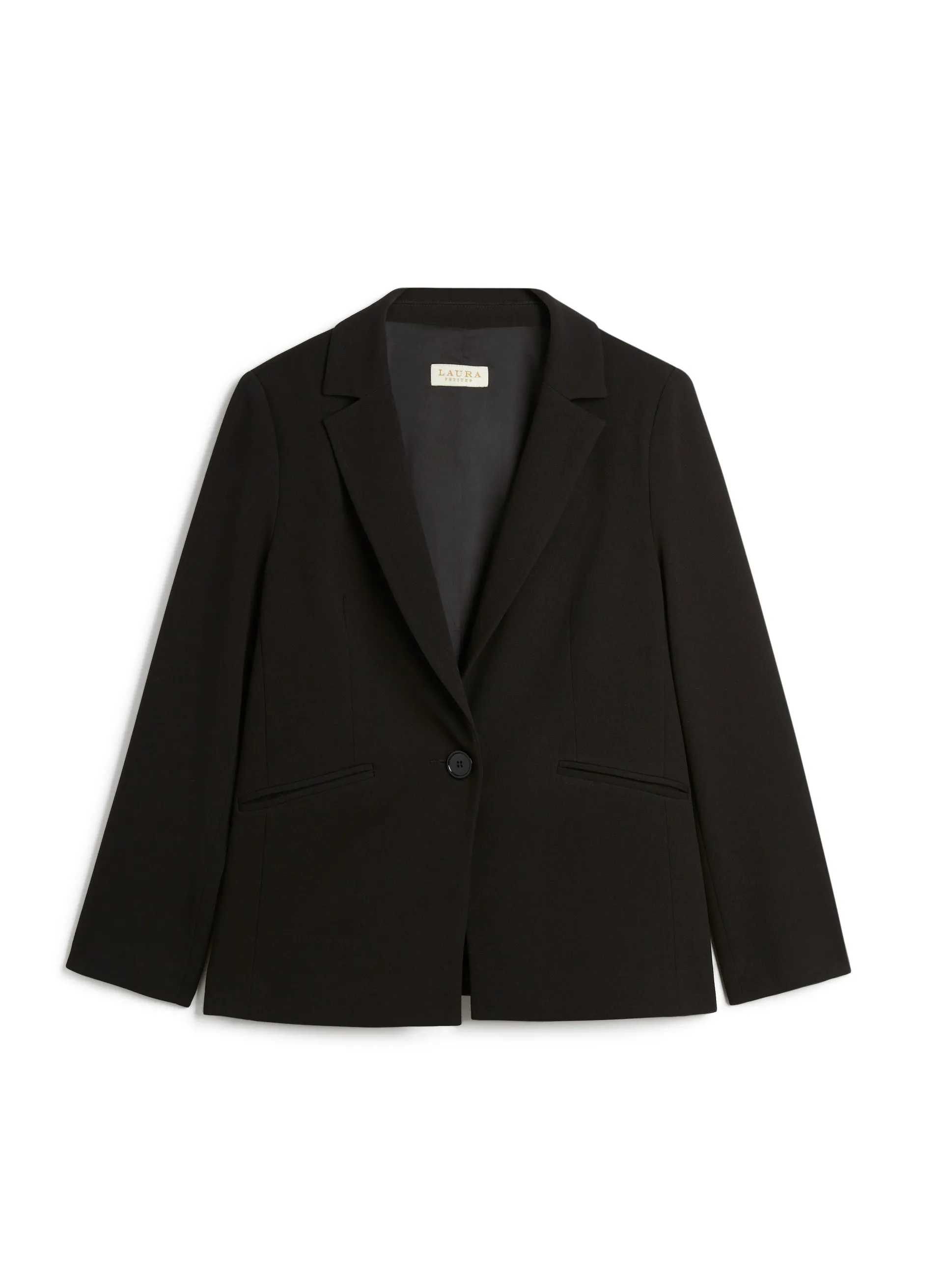 One-Button Notch Collar Jacket sold by Laura product image thumbnail 5