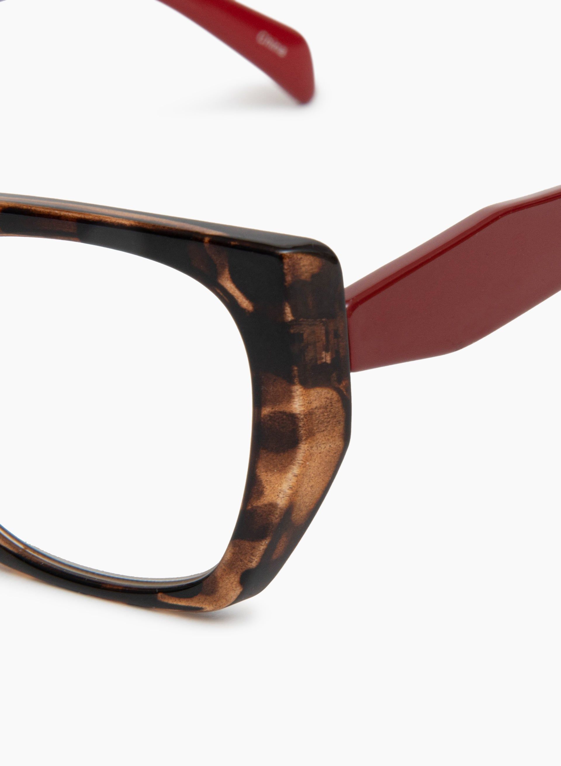 Contrast Tortoise Shell Reading Glasses sold by Laura product image thumbnail 2