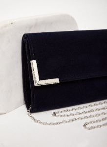 Velvet Evening Clutch sold by Laura