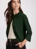 Mock Neck Button-Up Cardigan sold by Laura