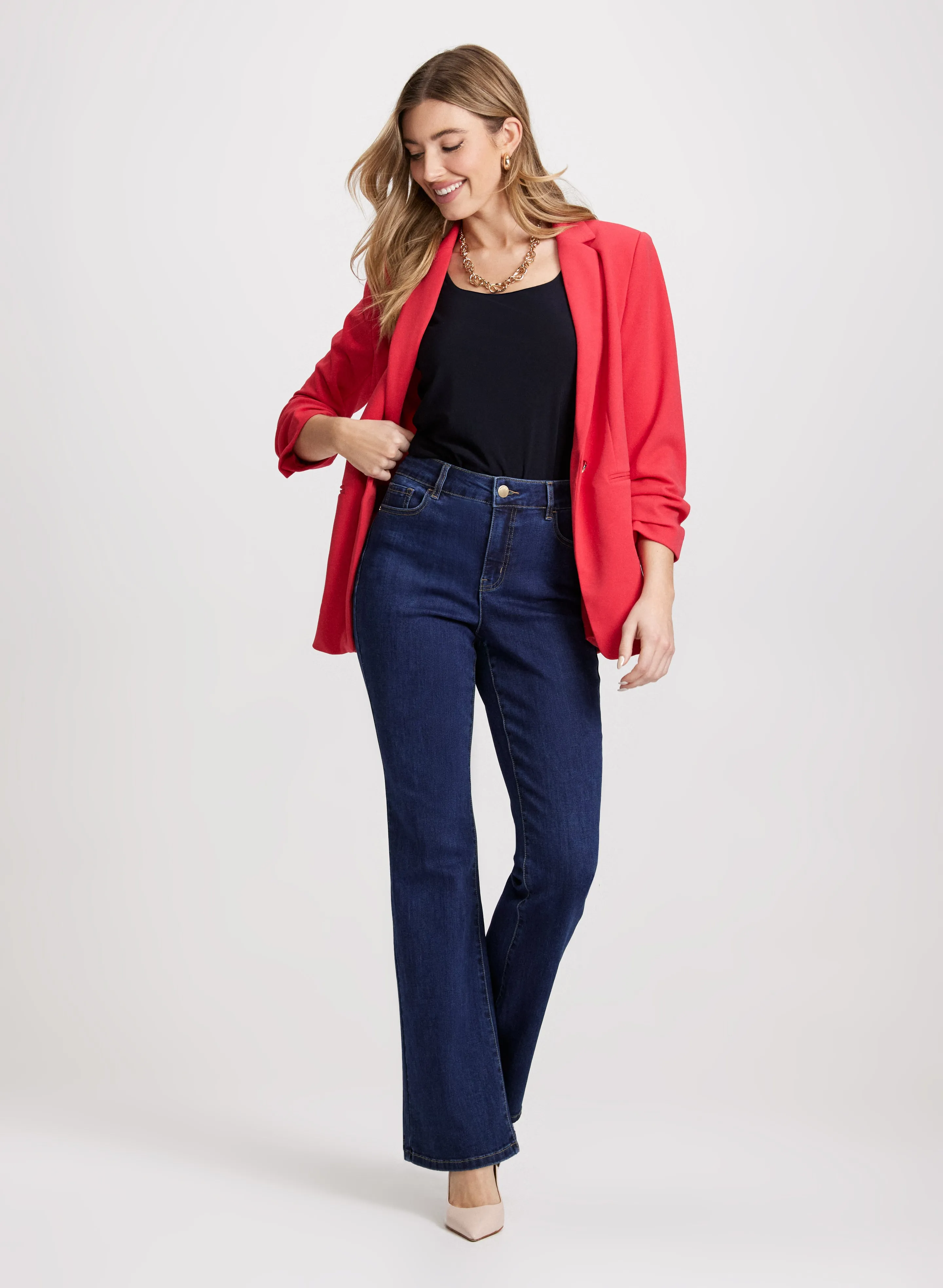 3/4 Sleeve Jacket & Bootcut Jeans sold by Laura