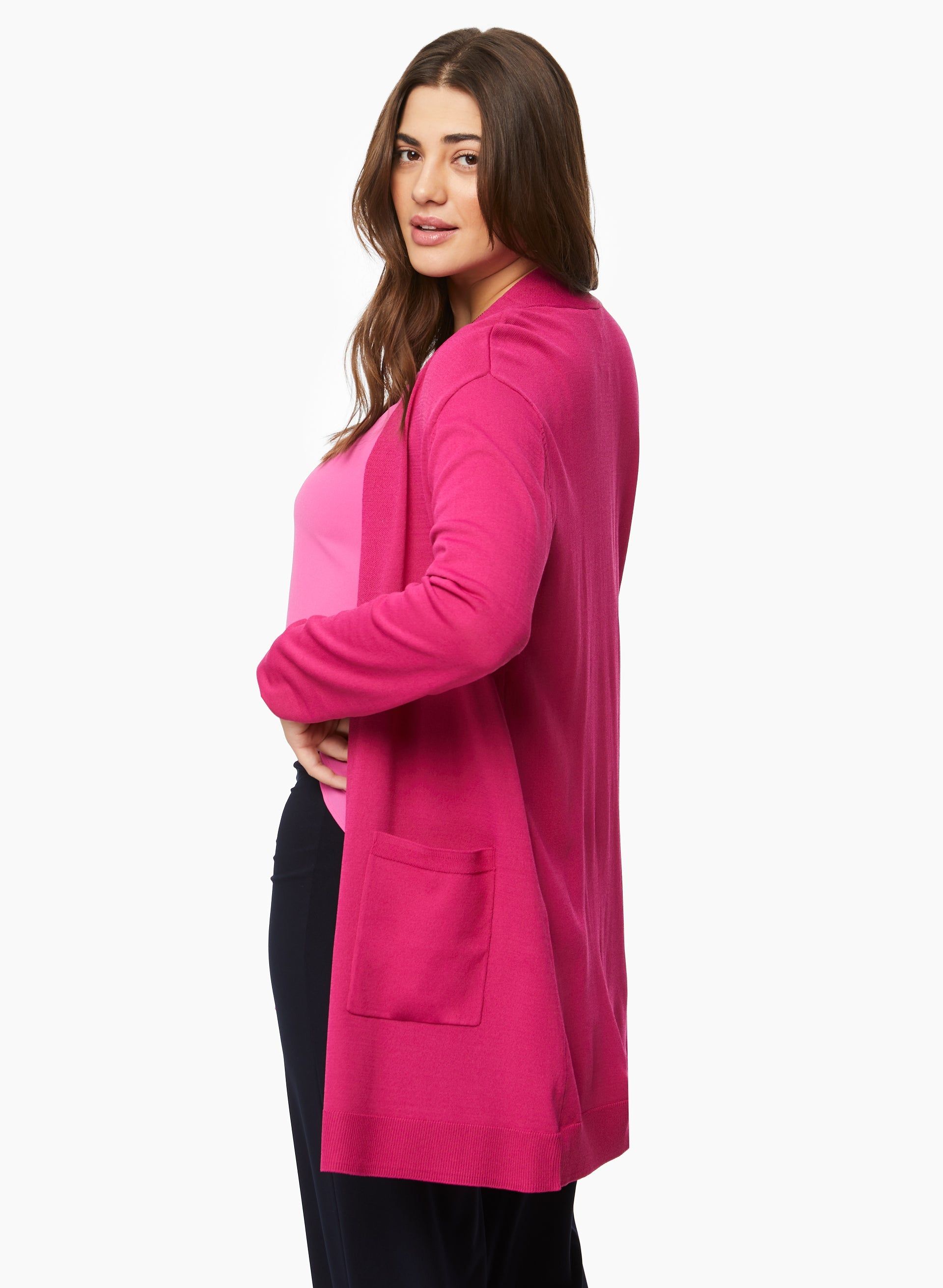 Open Front Cardigan sold by Laura product image thumbnail 2