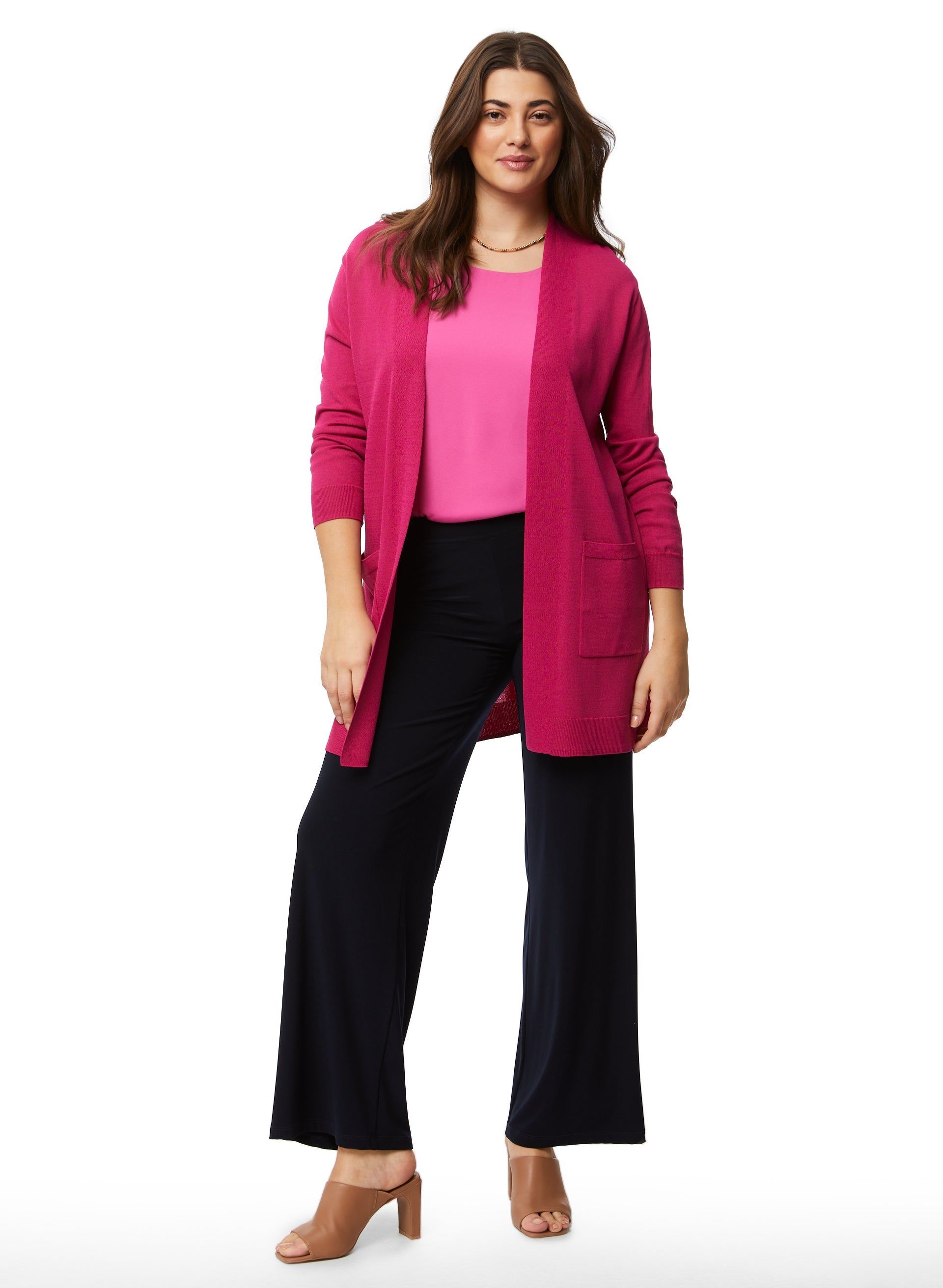 Open Front Cardigan sold by Laura product image thumbnail 3