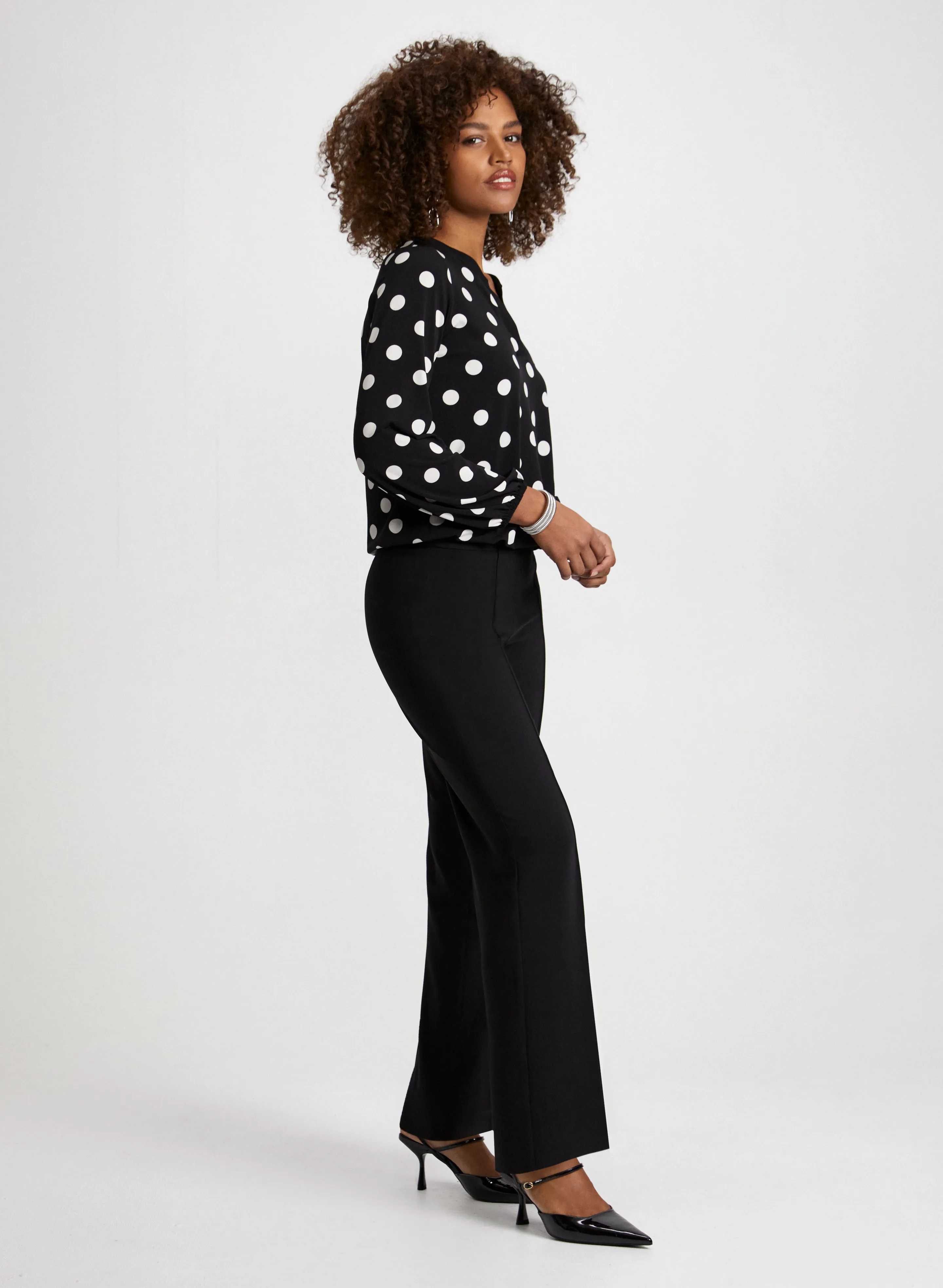 Modern Fit Wide Leg Pants sold by Laura product image thumbnail 5