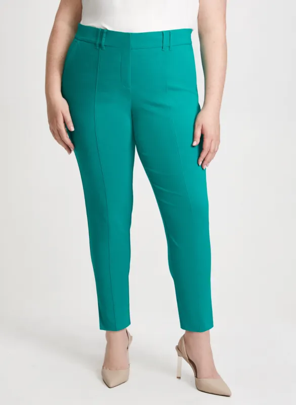 Slim-Leg City Fit Ankle Pants sold by Laura