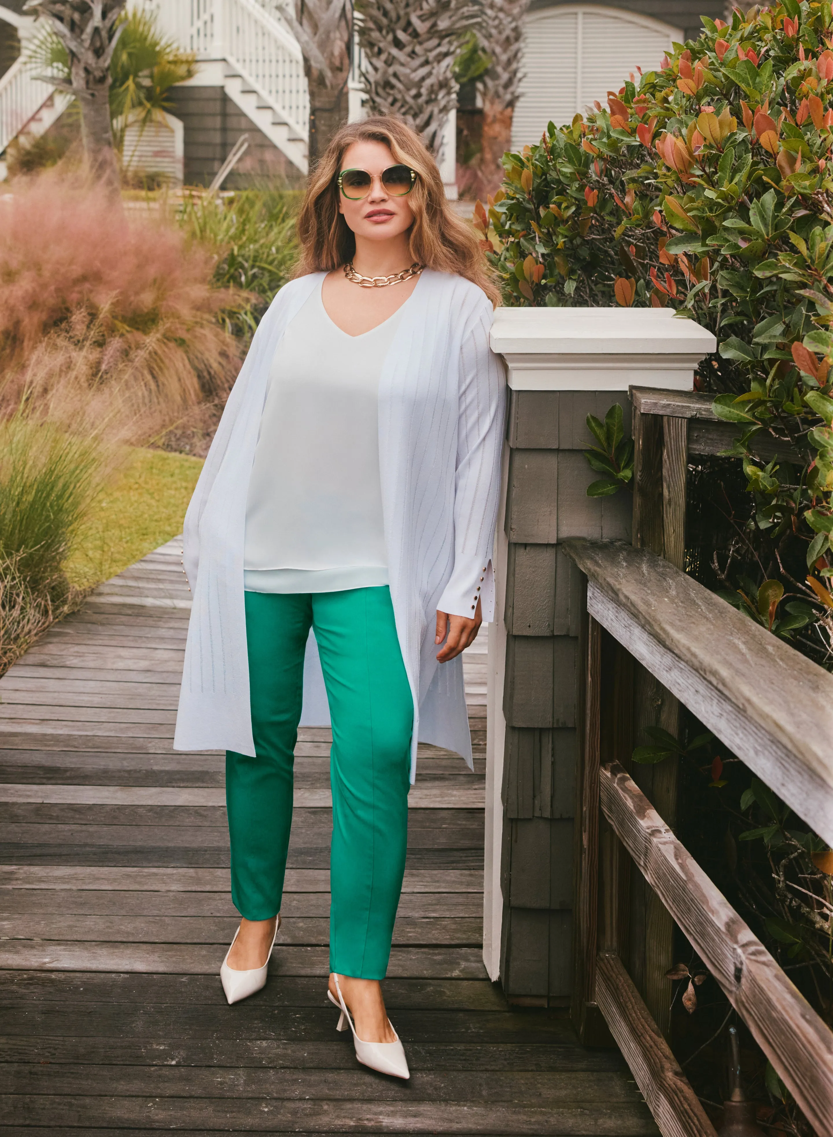 Slim-Leg City Fit Ankle Pants sold by Laura product image thumbnail 3