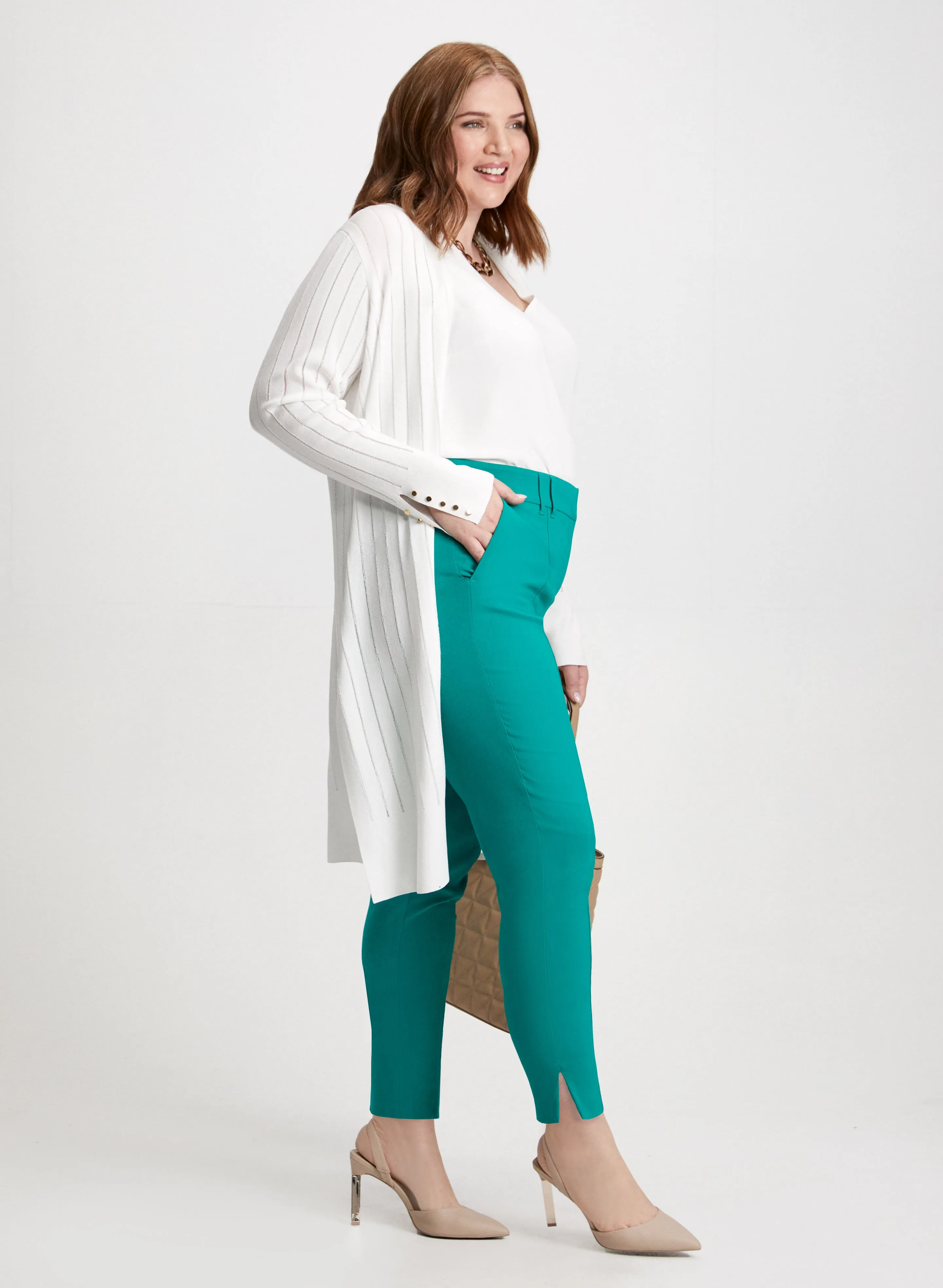 Slim-Leg City Fit Ankle Pants sold by Laura product image thumbnail 4