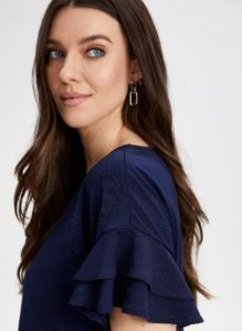 Ruffle Sleeve Top sold by Laura