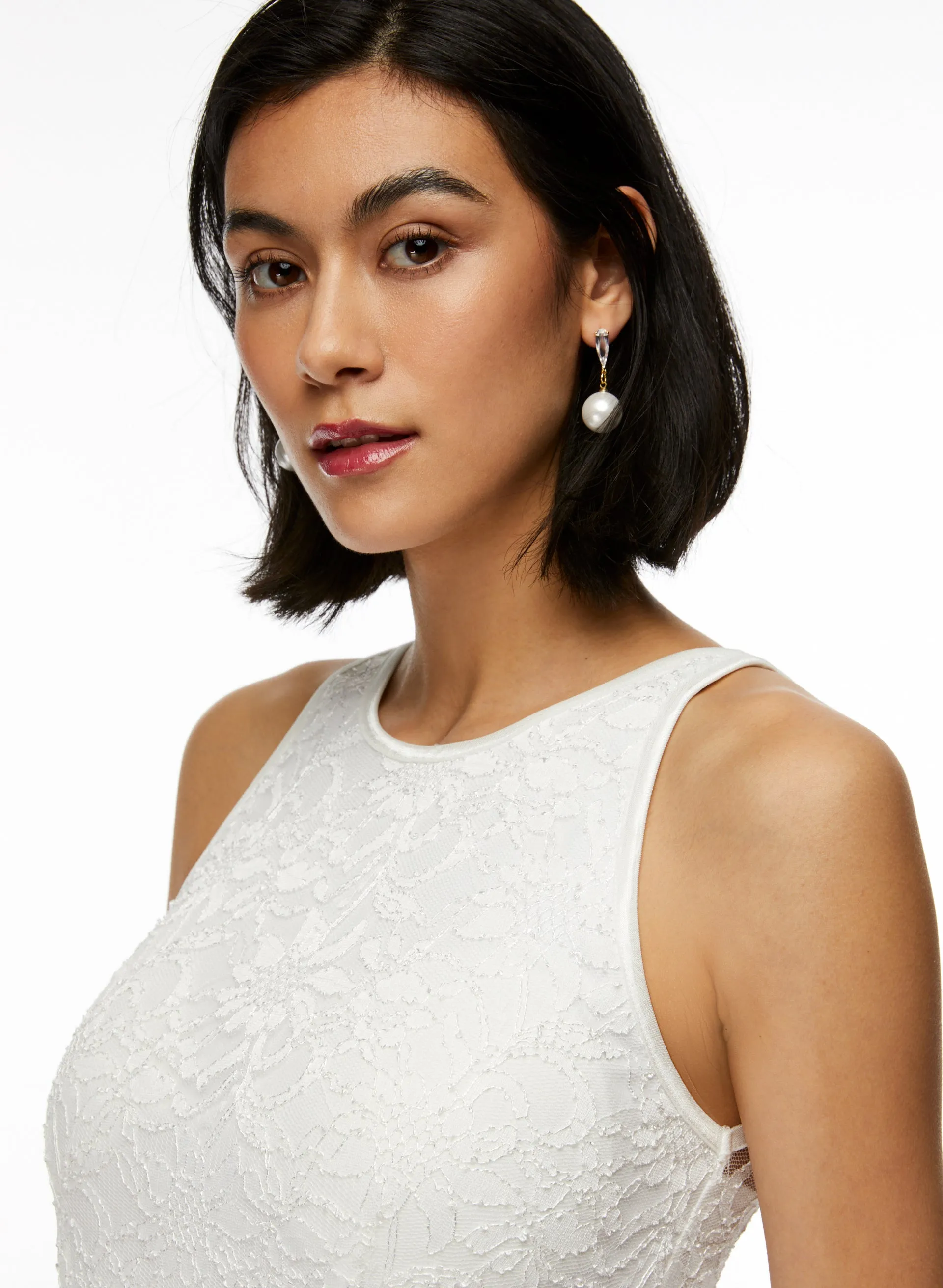 Lace High-Low Dress sold by Laura product image thumbnail 4