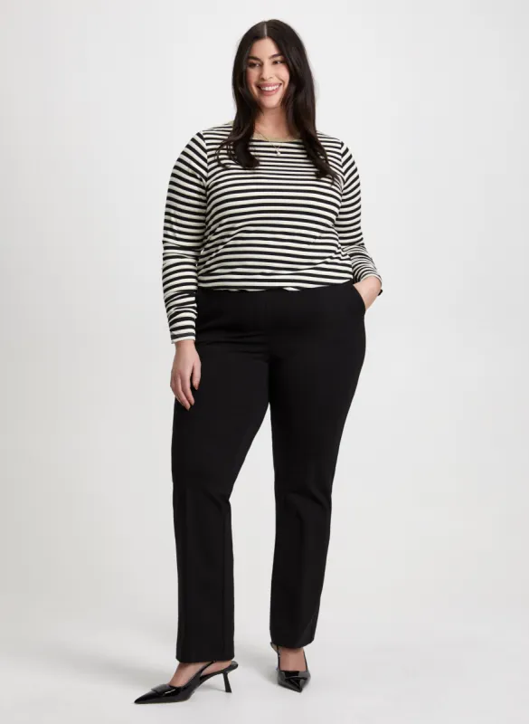 Striped Top & Straight Leg Pants sold by Laura