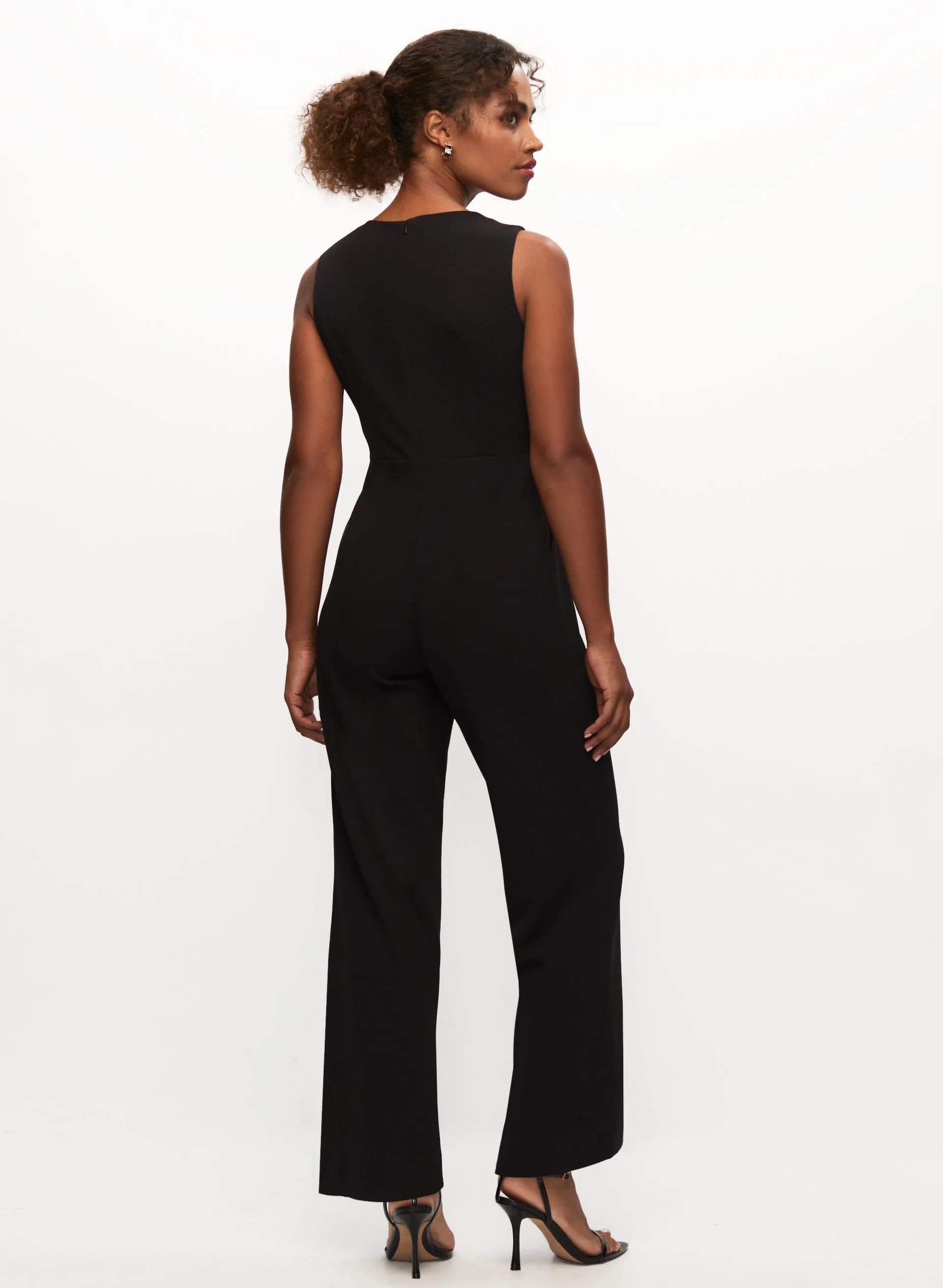 Crossover Wide Leg Jumpsuit sold by Laura product image thumbnail 4