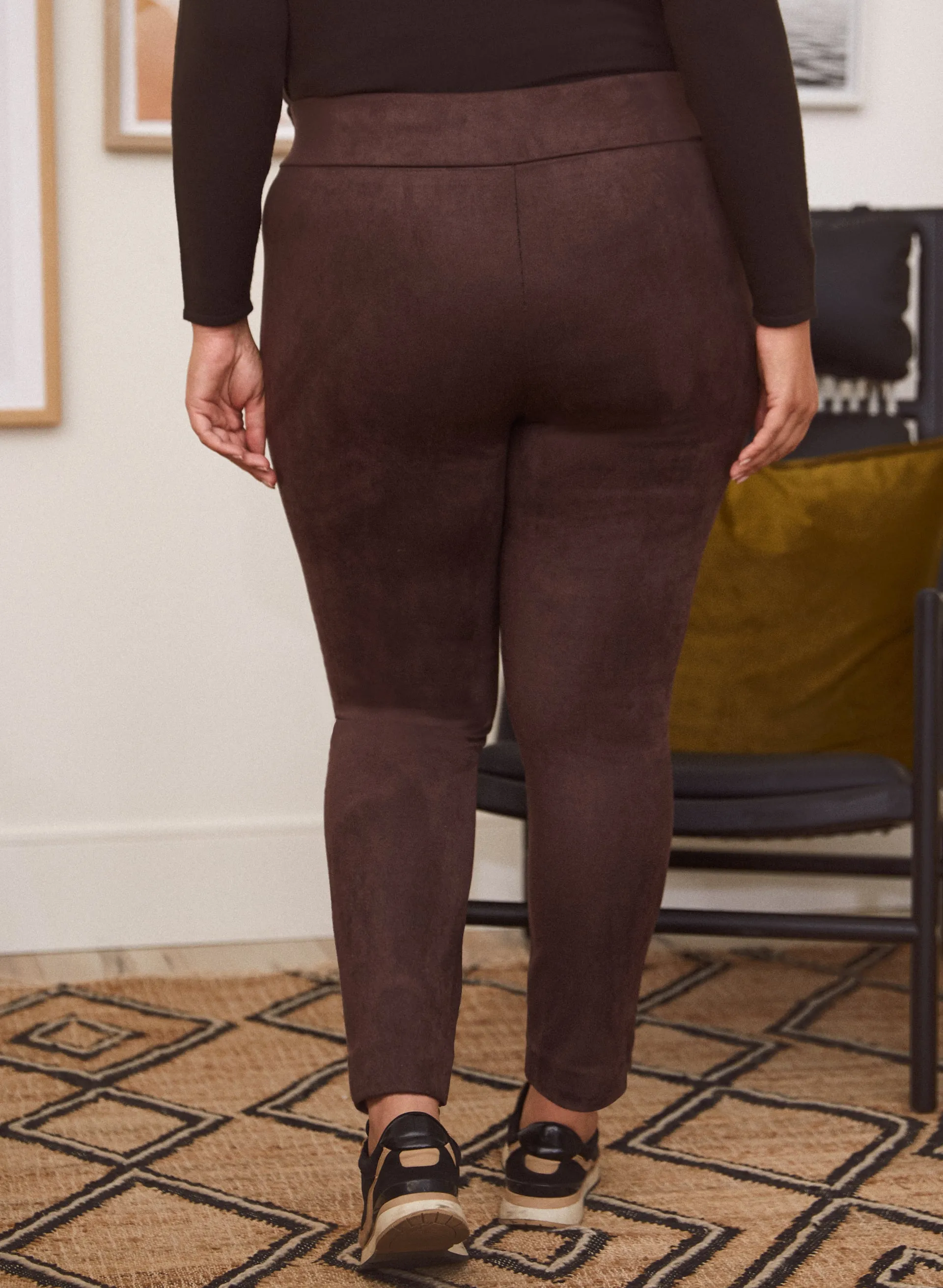 Suede Pull On Leggings sold by Laura product image thumbnail 2