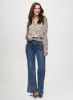 Printed Smocked Top & Wide Leg Jeans sold by Laura