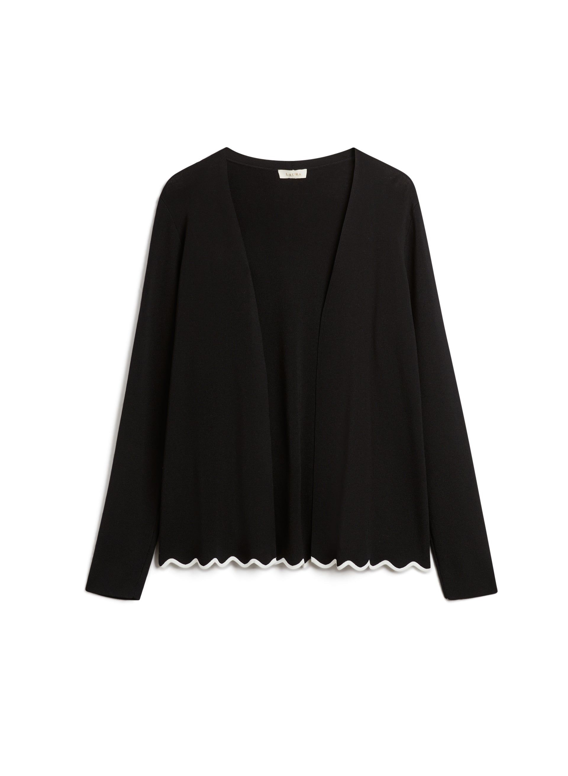 Scallop Detail Cardigan sold by Laura product image thumbnail 5