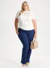 Lace Cap Sleeve Top sold by Laura