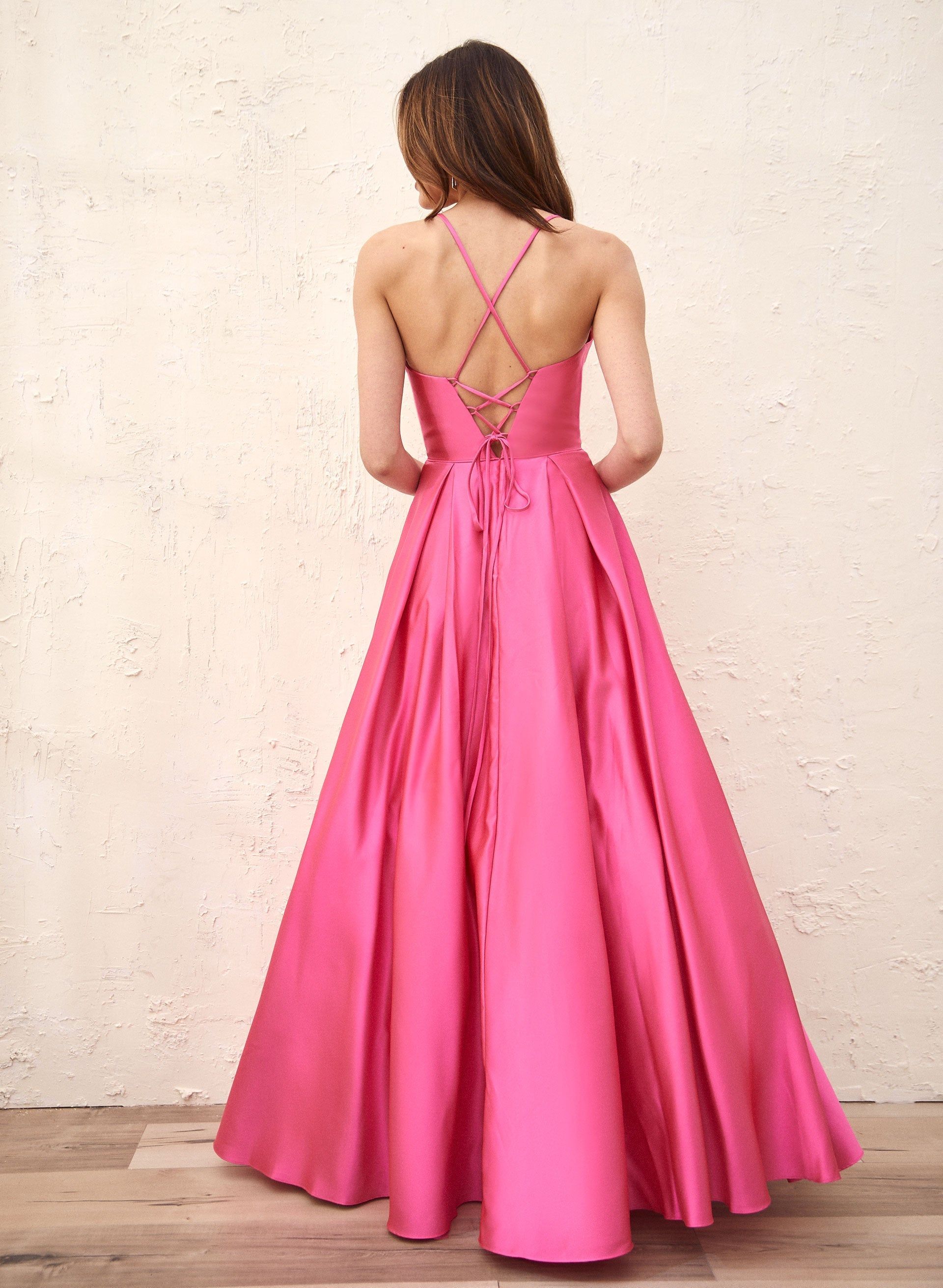 Lace-Up Back Ball Gown sold by Laura product image thumbnail 3