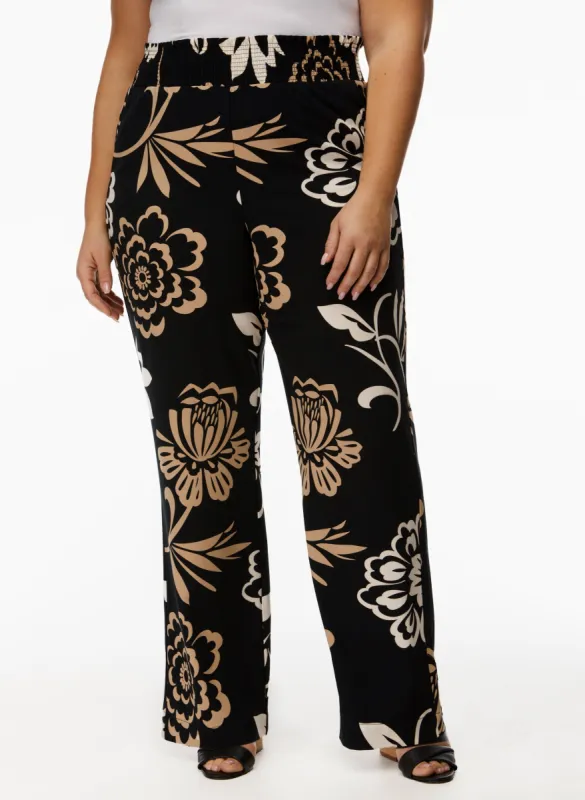 Floral Print Wide Legs Pants sold by Laura