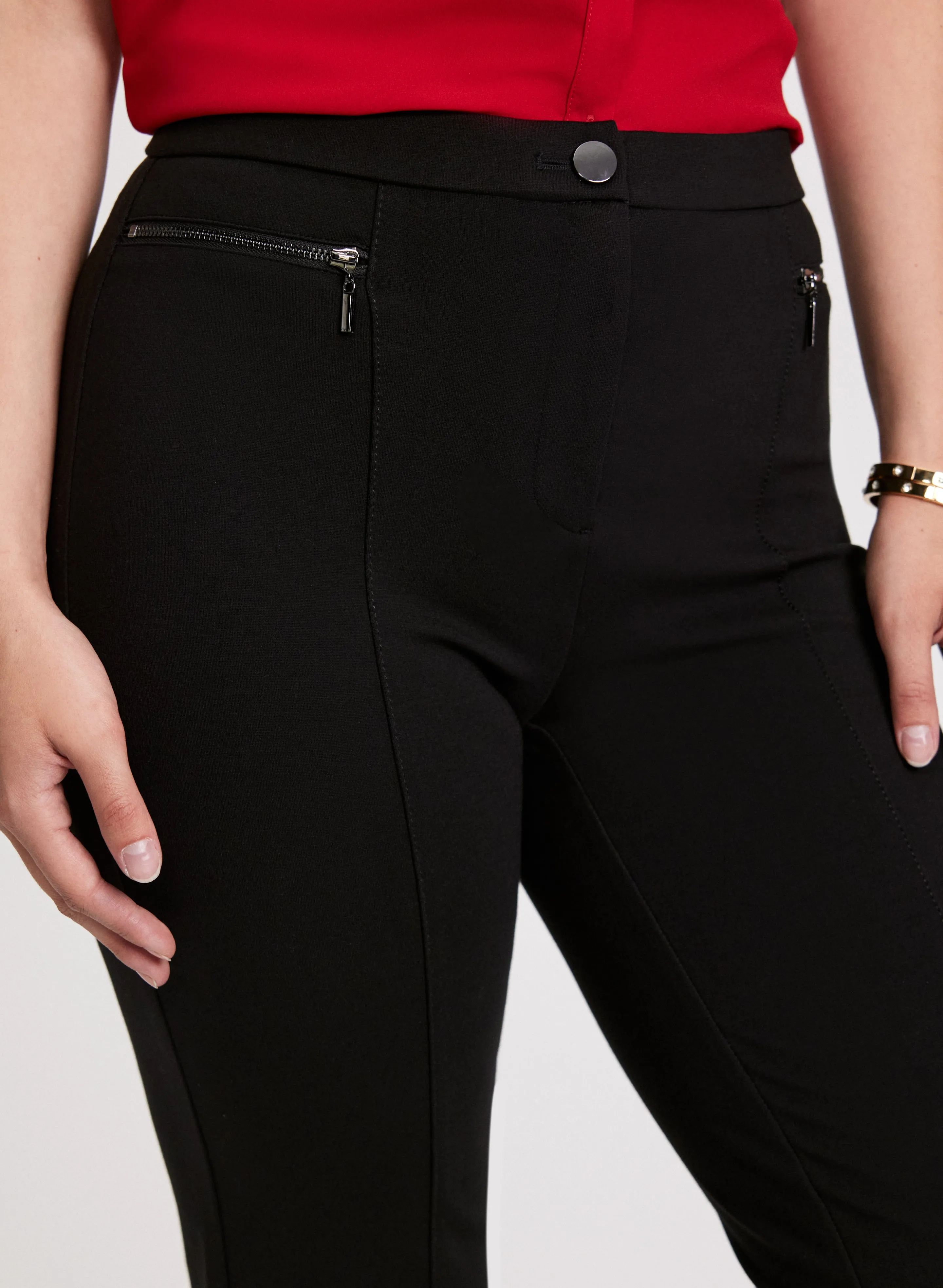 Mia Straight-Leg Pants - Short sold by Laura product image thumbnail 5