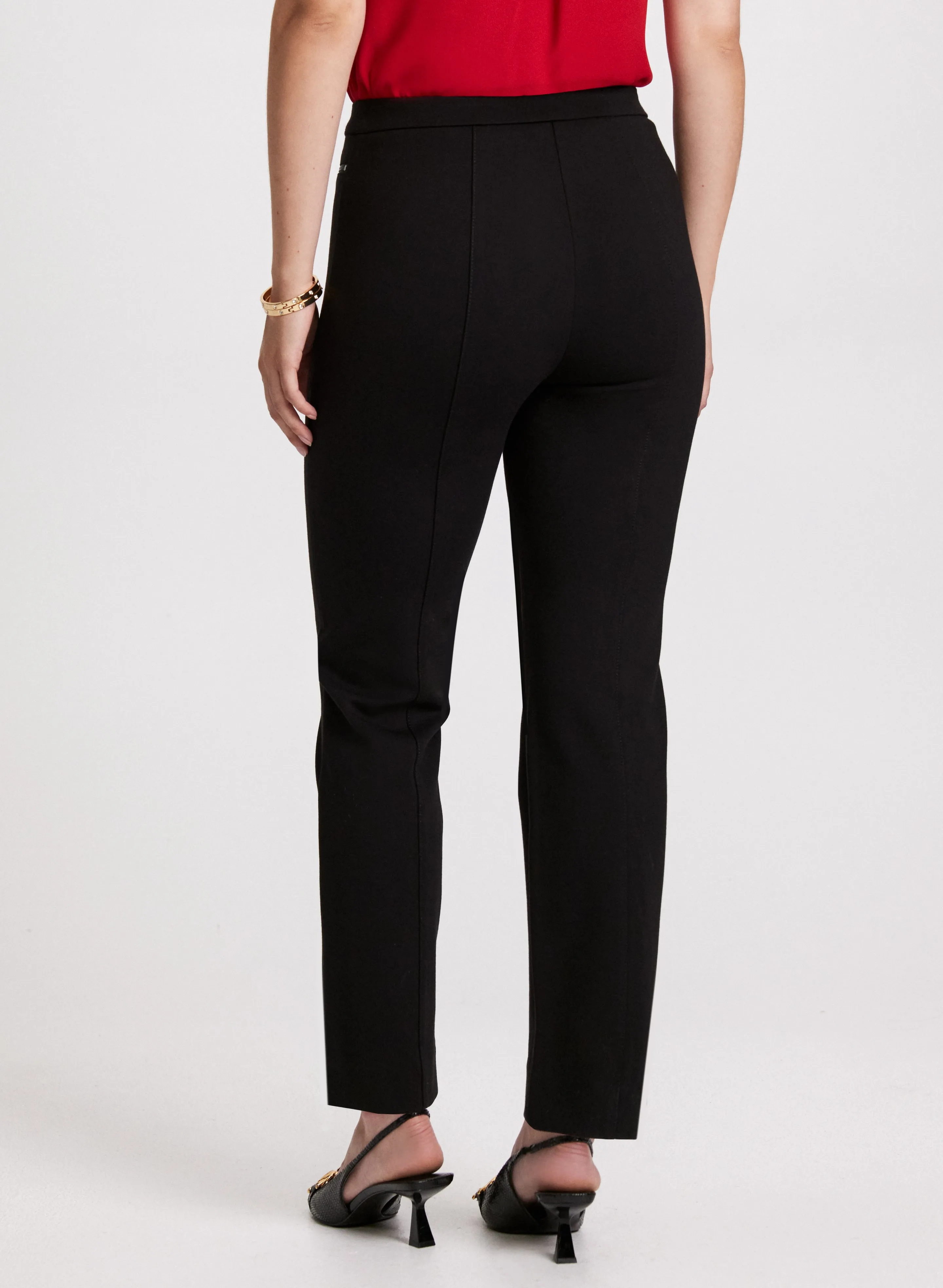 Mia Straight-Leg Pants - Short sold by Laura product image thumbnail 3